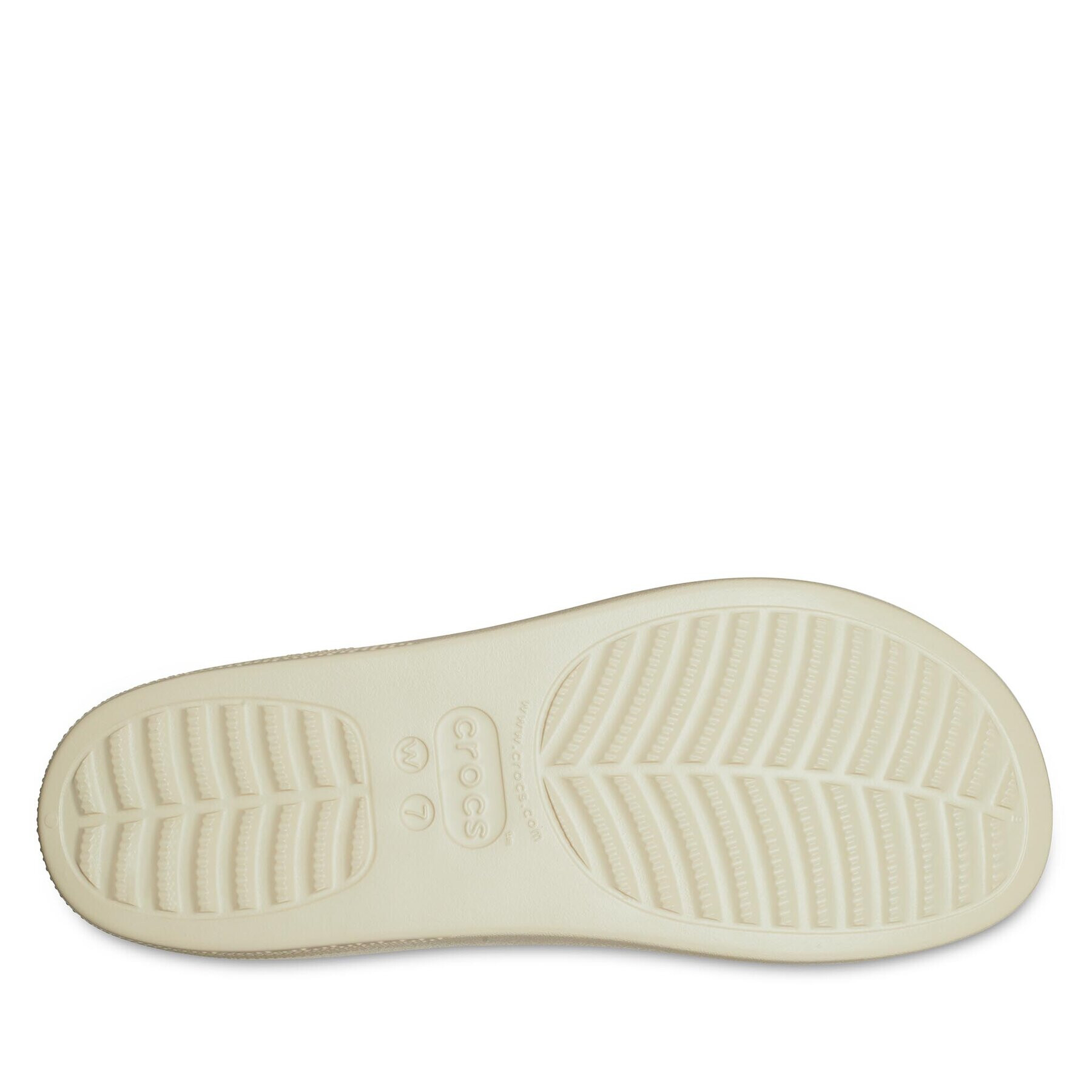 Crocs Чехли Classic Platform Slide 208180 Бежов - Pepit.bg
