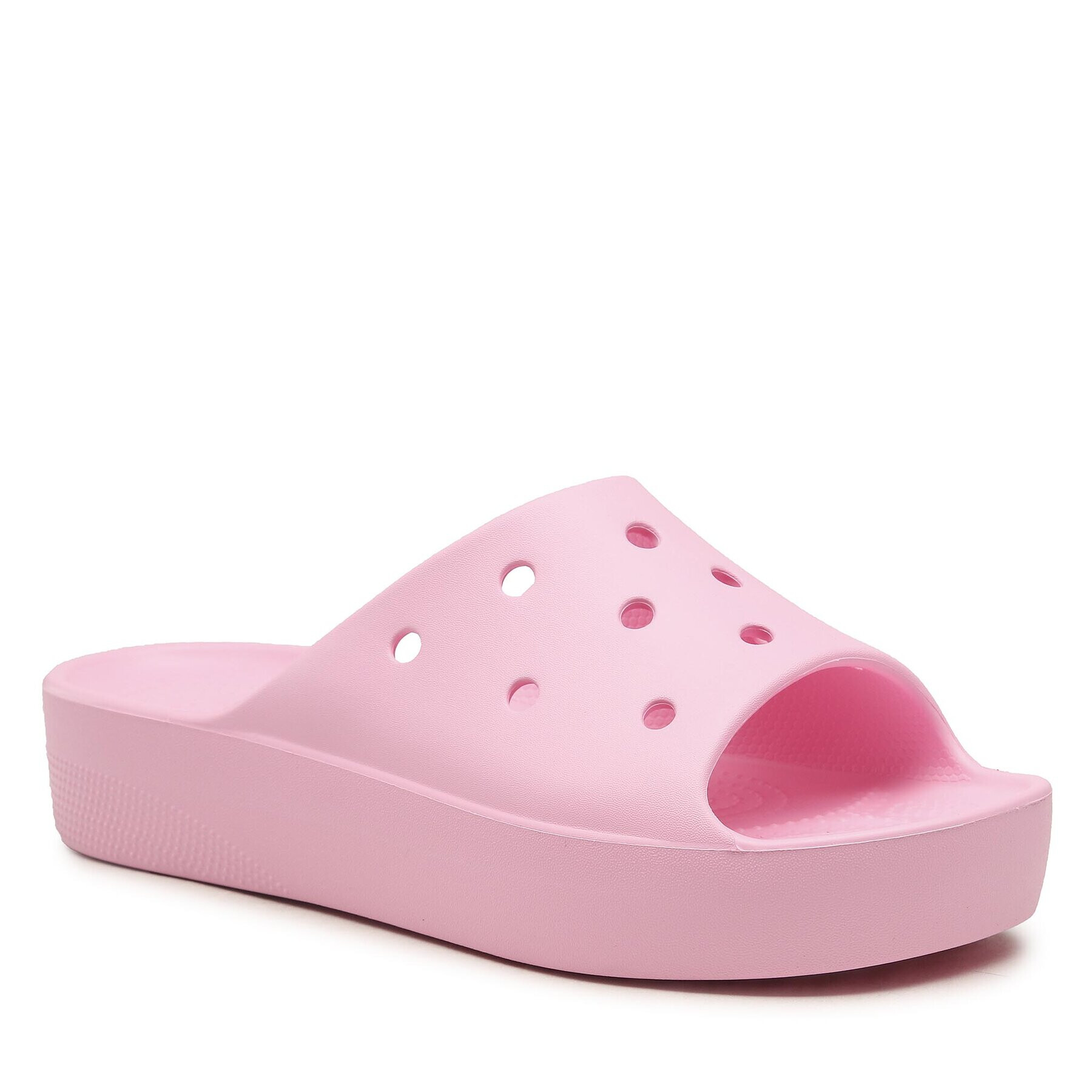 Crocs Чехли Classic Platform Slide 208180 Розов - Pepit.bg
