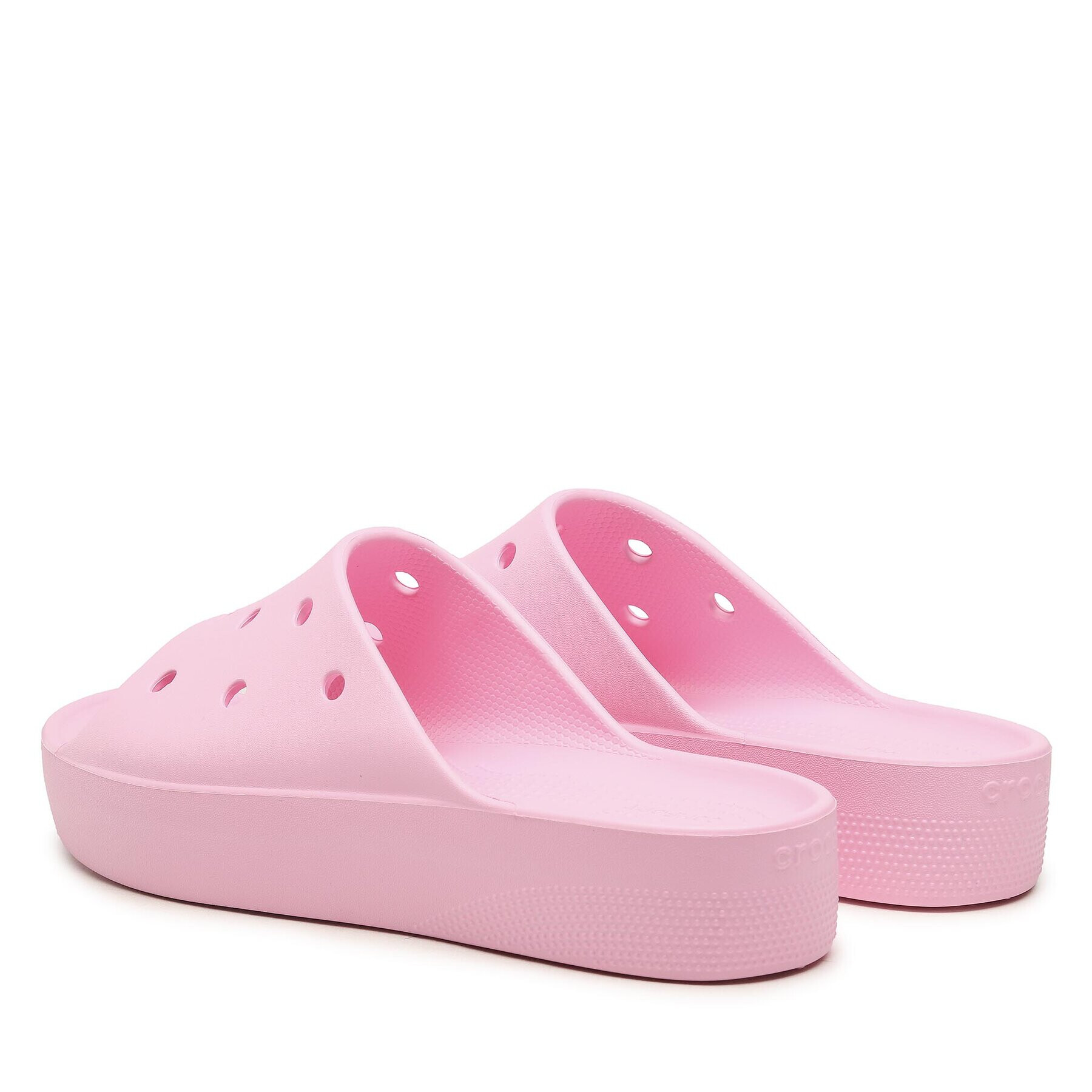 Crocs Чехли Classic Platform Slide 208180 Розов - Pepit.bg