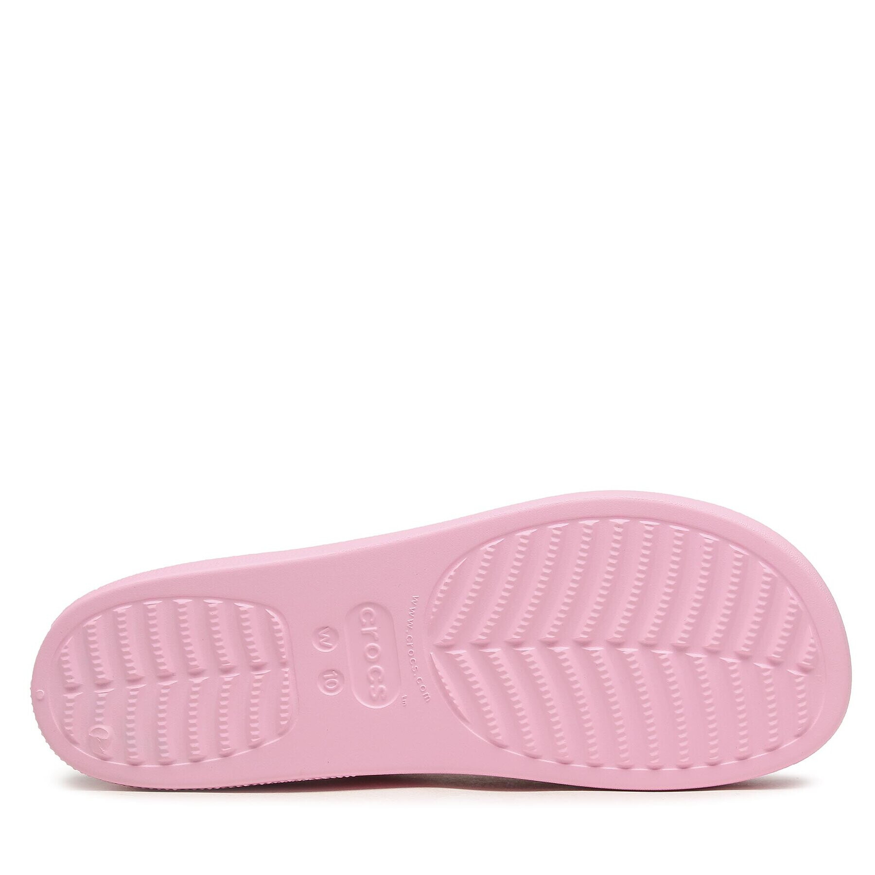Crocs Чехли Classic Platform Slide 208180 Розов - Pepit.bg