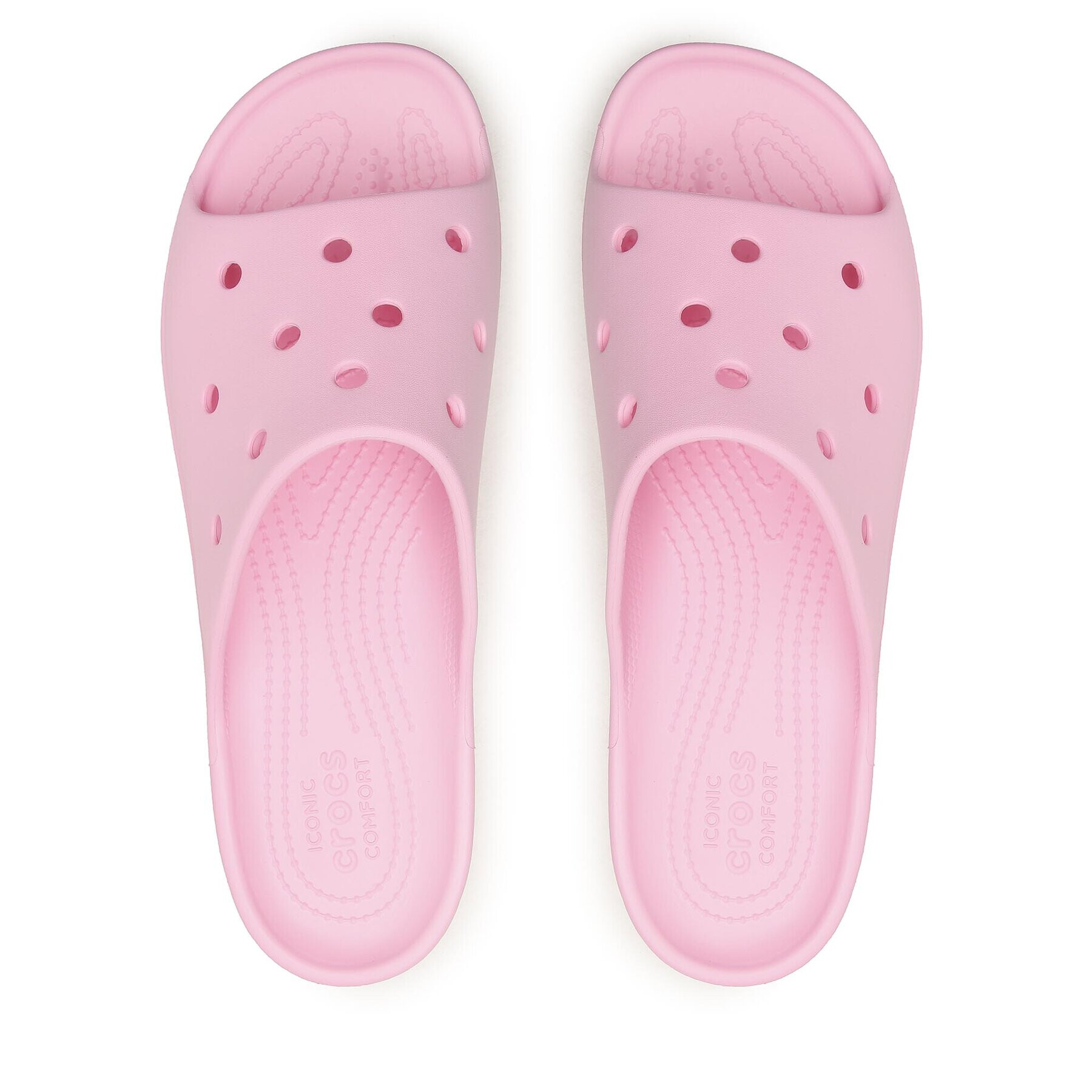 Crocs Чехли Classic Platform Slide 208180 Розов - Pepit.bg