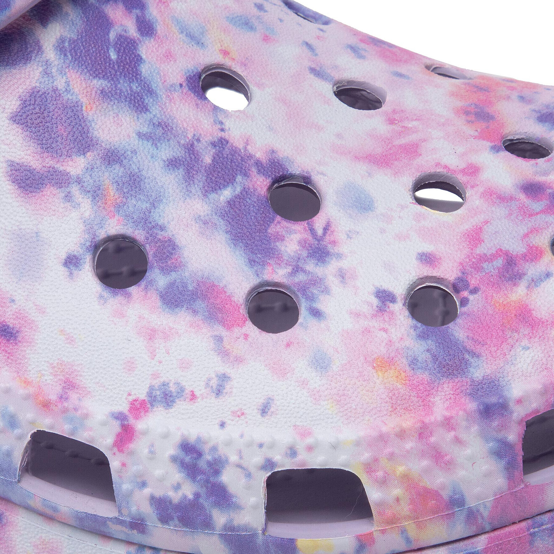 Crocs Чехли Classic Platform Tie Dye Graph Clgw 207151 Виолетов - Pepit.bg
