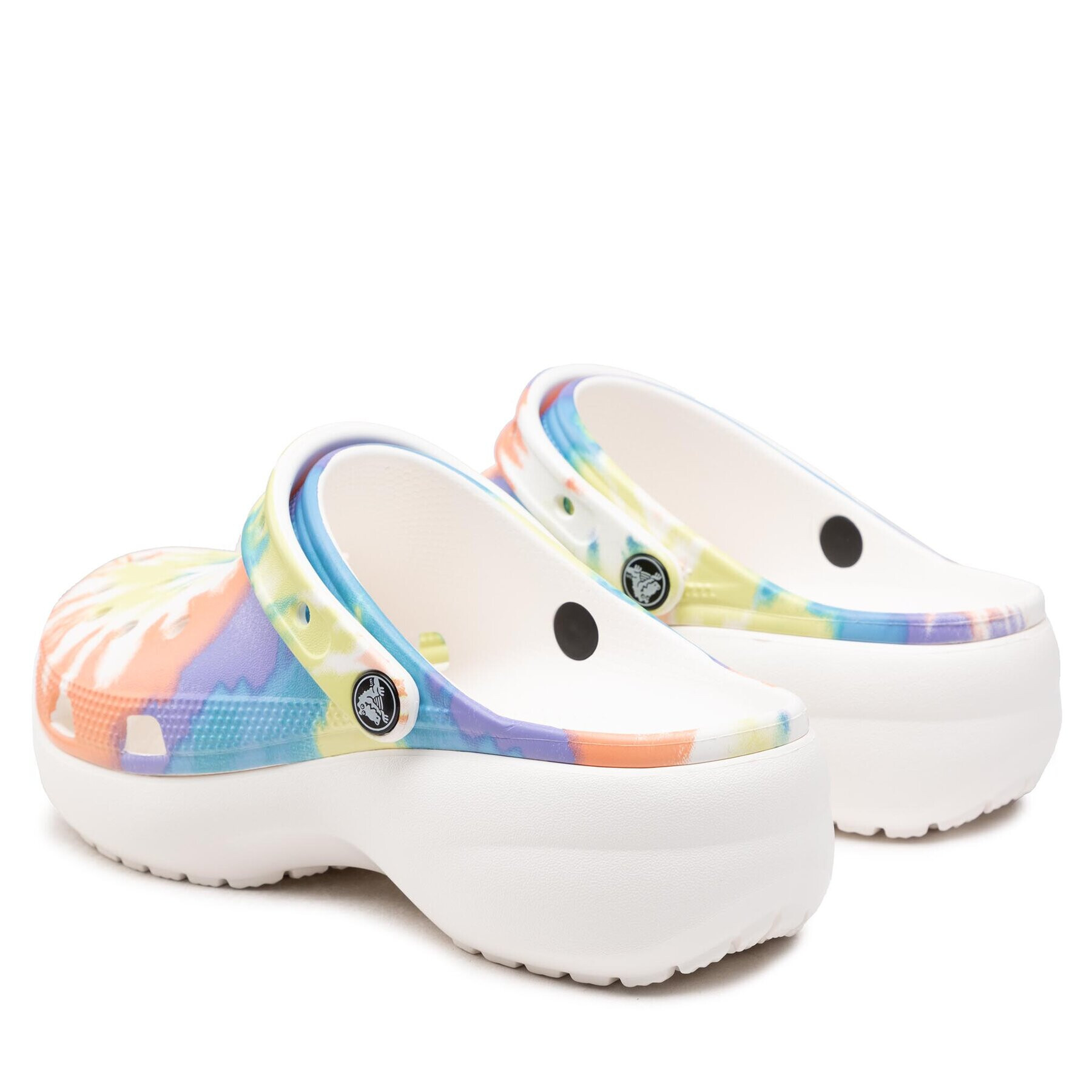 Crocs Чехли Classic Platform Tiedye Graphclgw 207151 Цветен - Pepit.bg