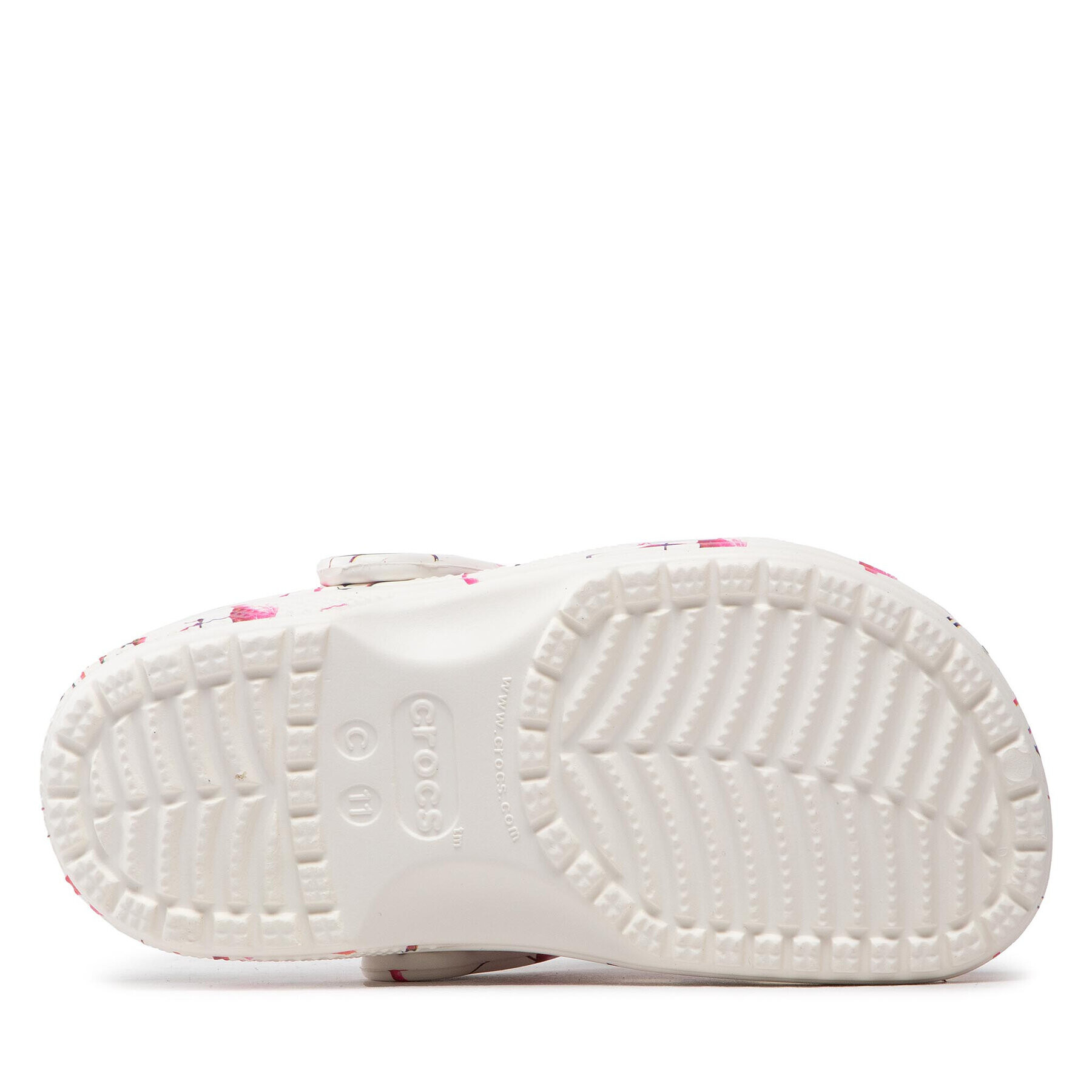 Crocs Чехли Classic Pool Party Clog K 207826 Бял - Pepit.bg