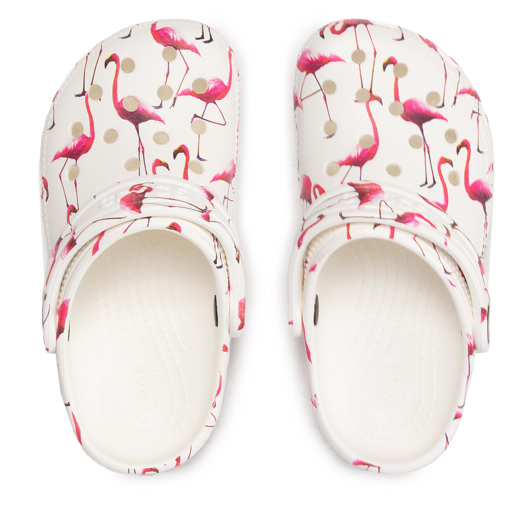 Crocs Чехли Classic Pool Party Clog K 207826 Бял - Pepit.bg