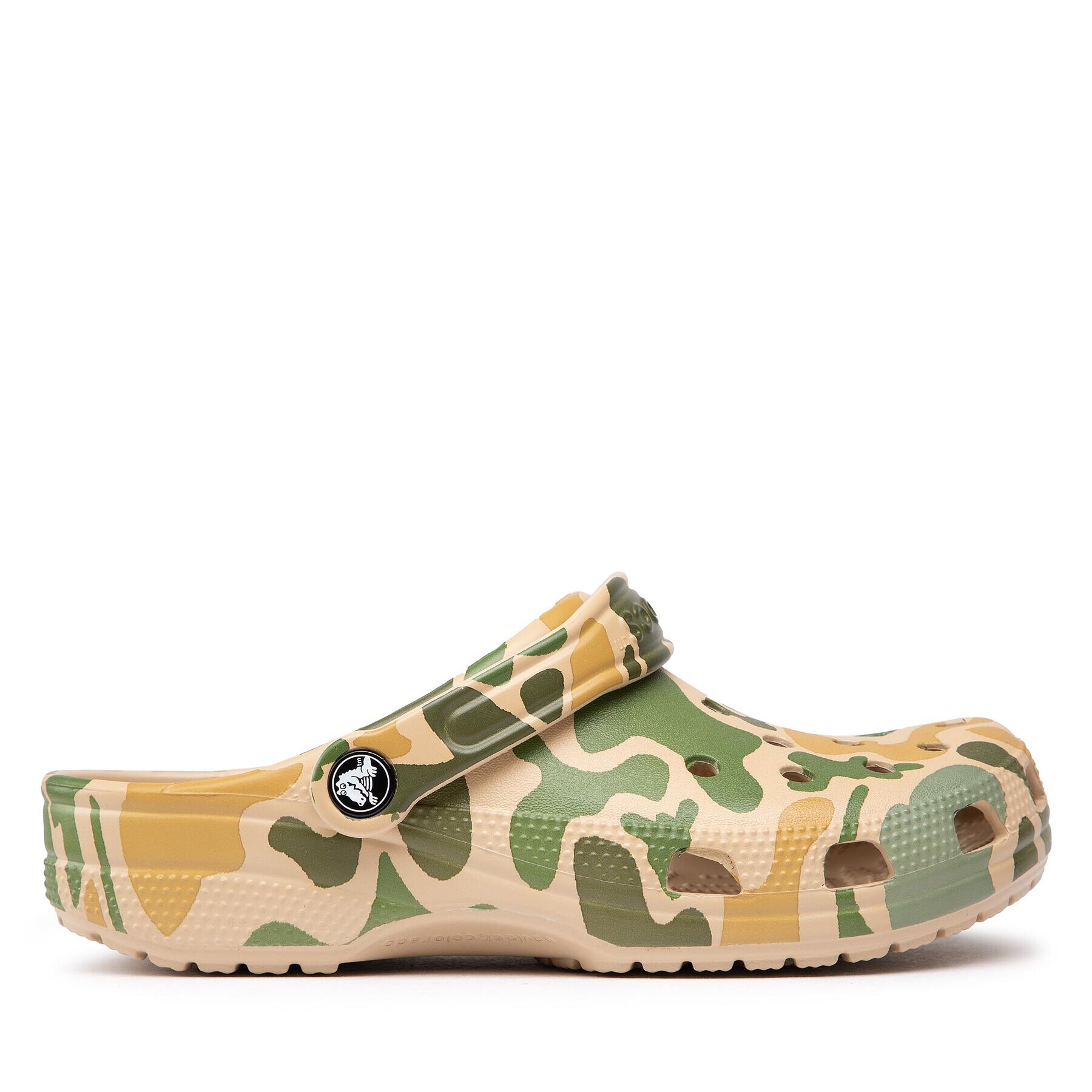 Crocs Чехли Classic Printed Camo Clog 206454 Зелен - Pepit.bg