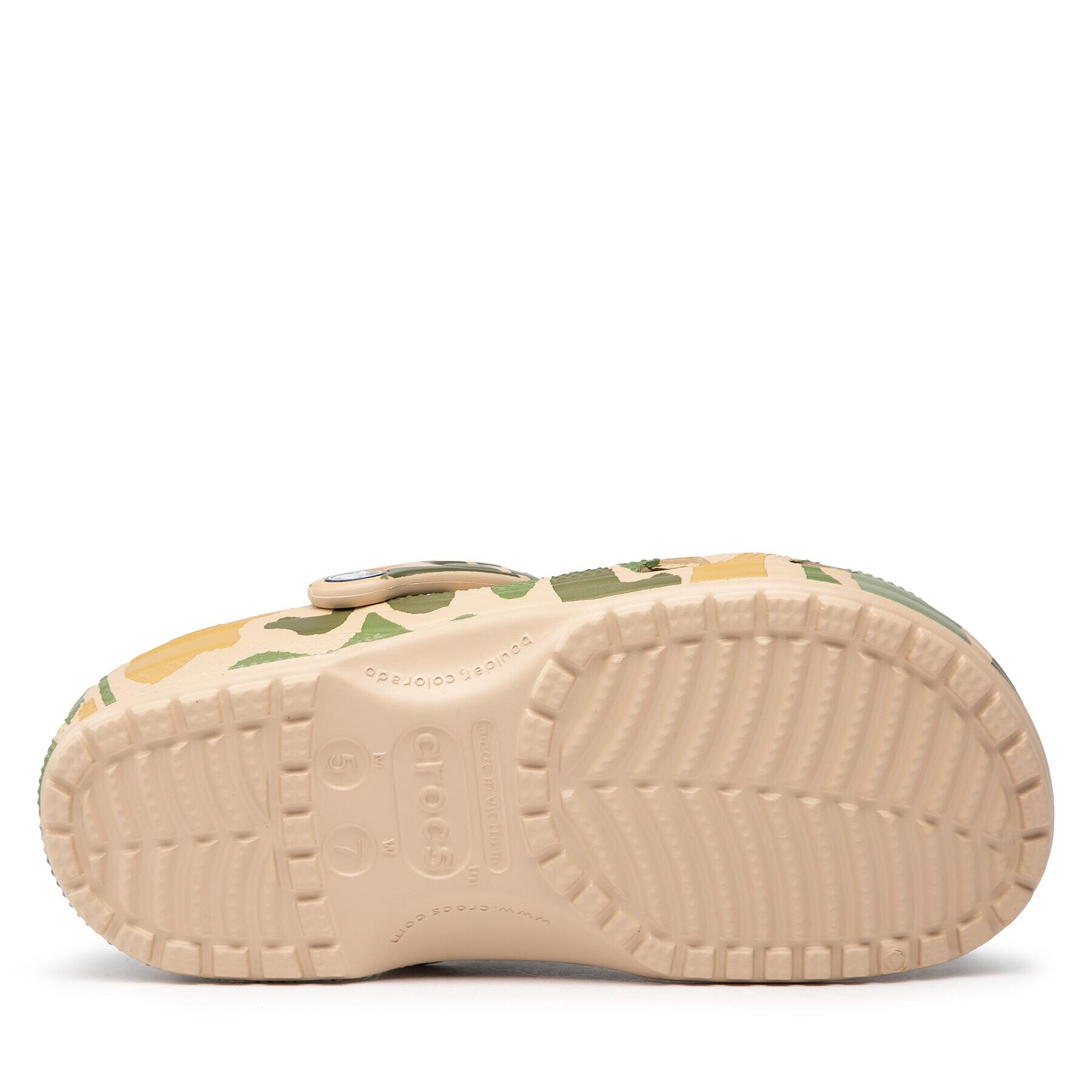 Crocs Чехли Classic Printed Camo Clog 206454 Зелен - Pepit.bg