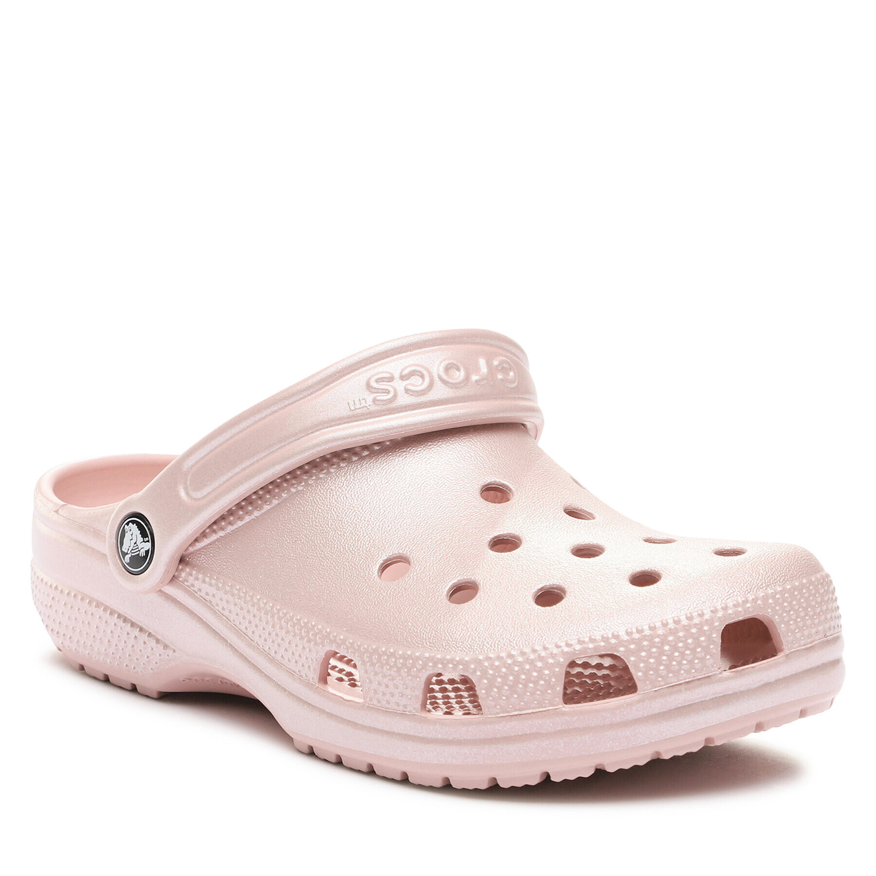 Crocs Чехли Classic Shimmer Clog 208586 Розов - Pepit.bg