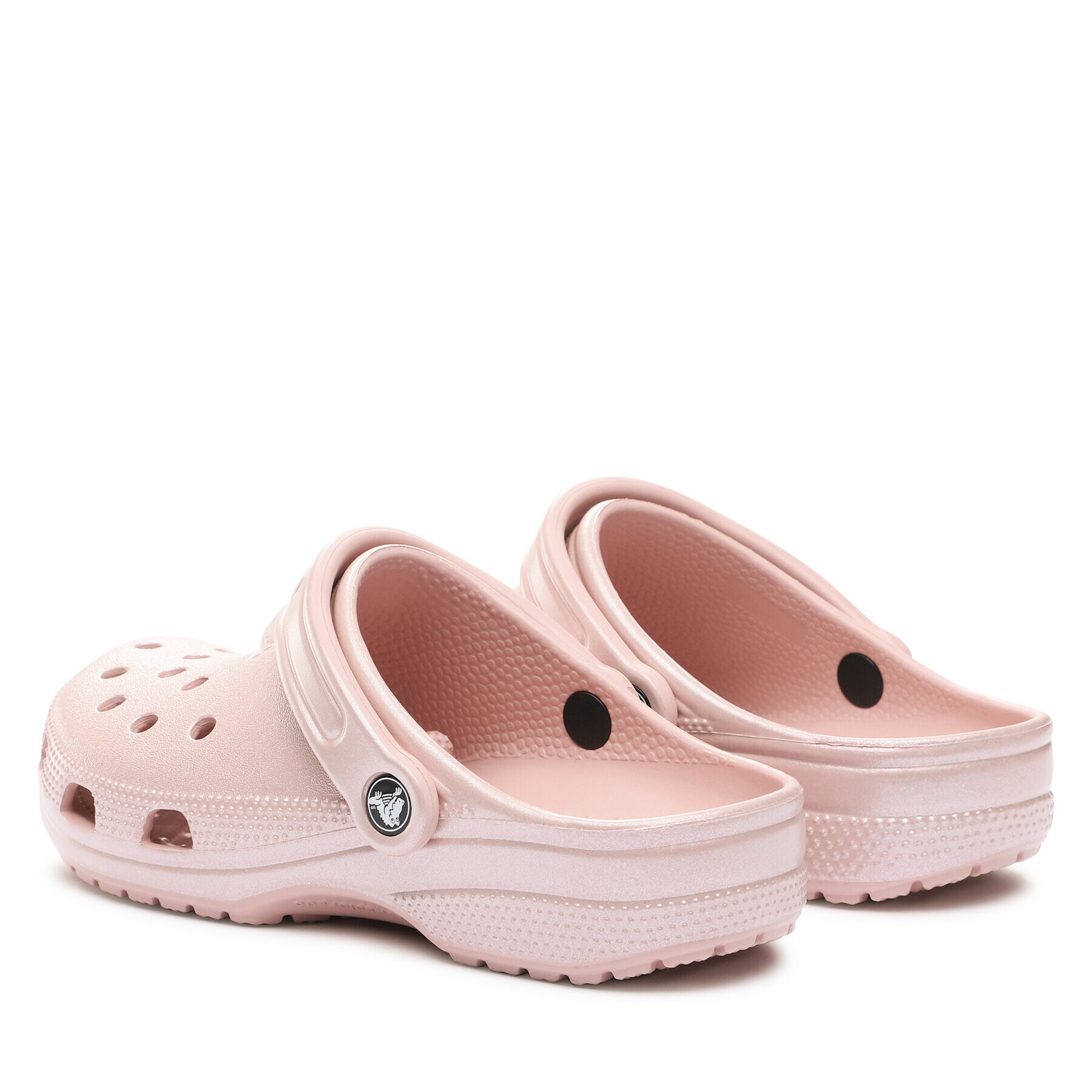 Crocs Чехли Classic Shimmer Clog 208586 Розов - Pepit.bg