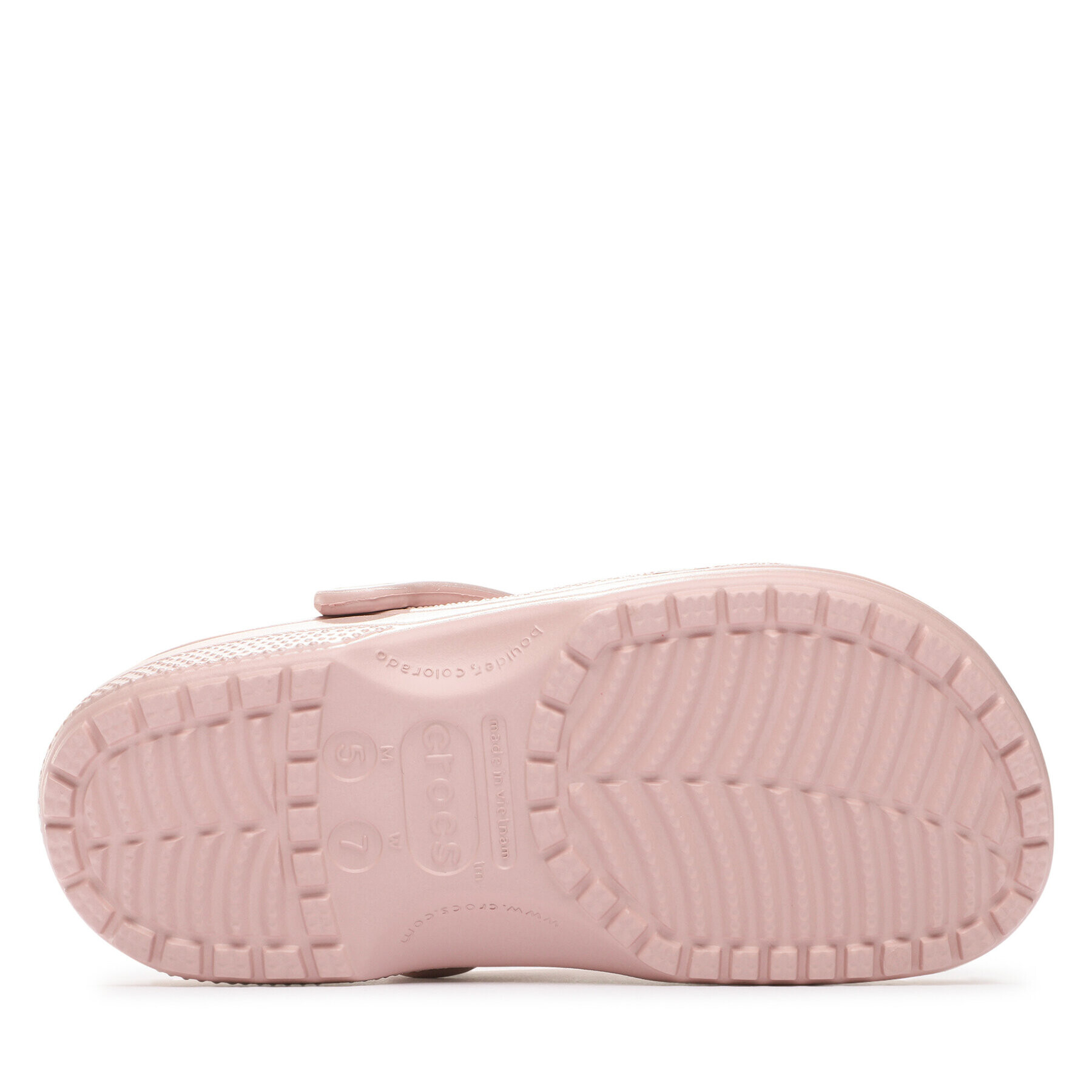 Crocs Чехли Classic Shimmer Clog 208586 Розов - Pepit.bg