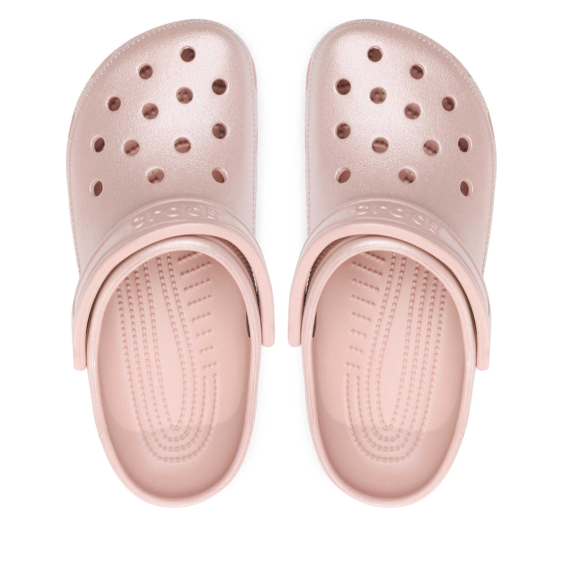 Crocs Чехли Classic Shimmer Clog 208586 Розов - Pepit.bg