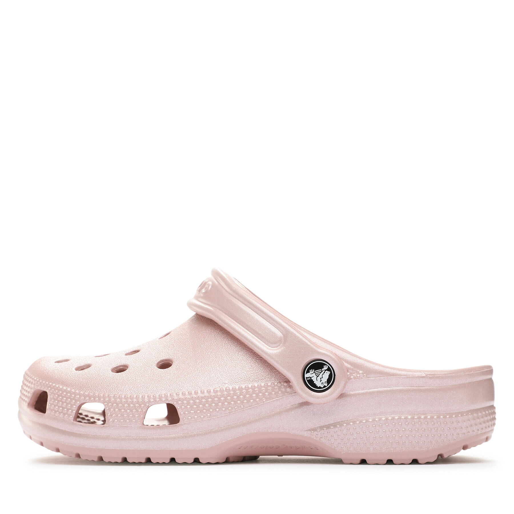 Crocs Чехли Classic Shimmer Clog 208586 Розов - Pepit.bg