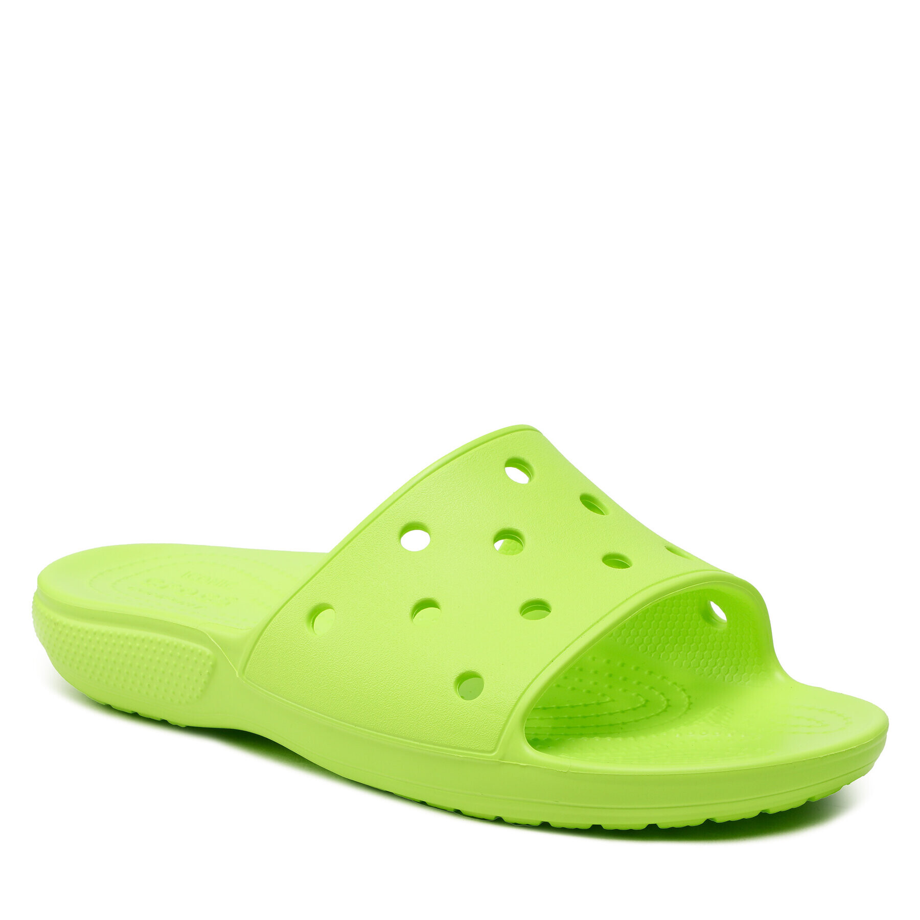 Crocs Чехли Classic Slide 206121 Зелен - Pepit.bg