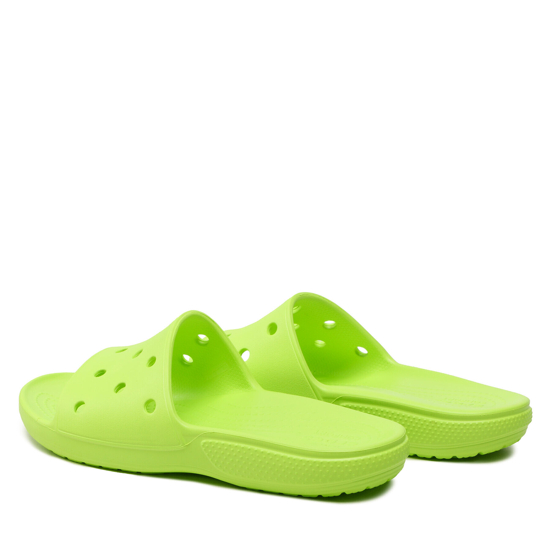 Crocs Чехли Classic Slide 206121 Зелен - Pepit.bg