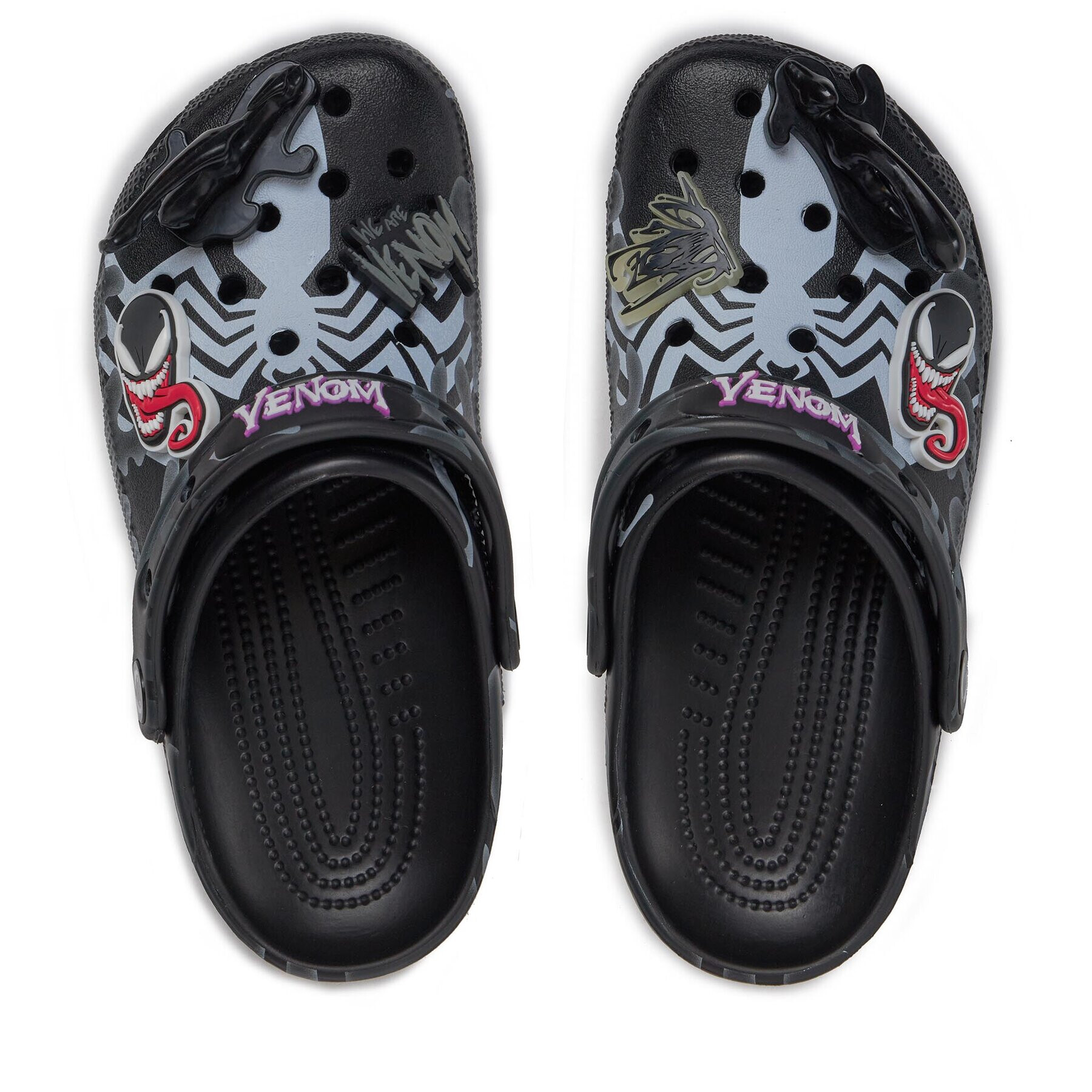 Crocs Чехли Classic Spider Man Venon Clog 208864 Черен - Pepit.bg