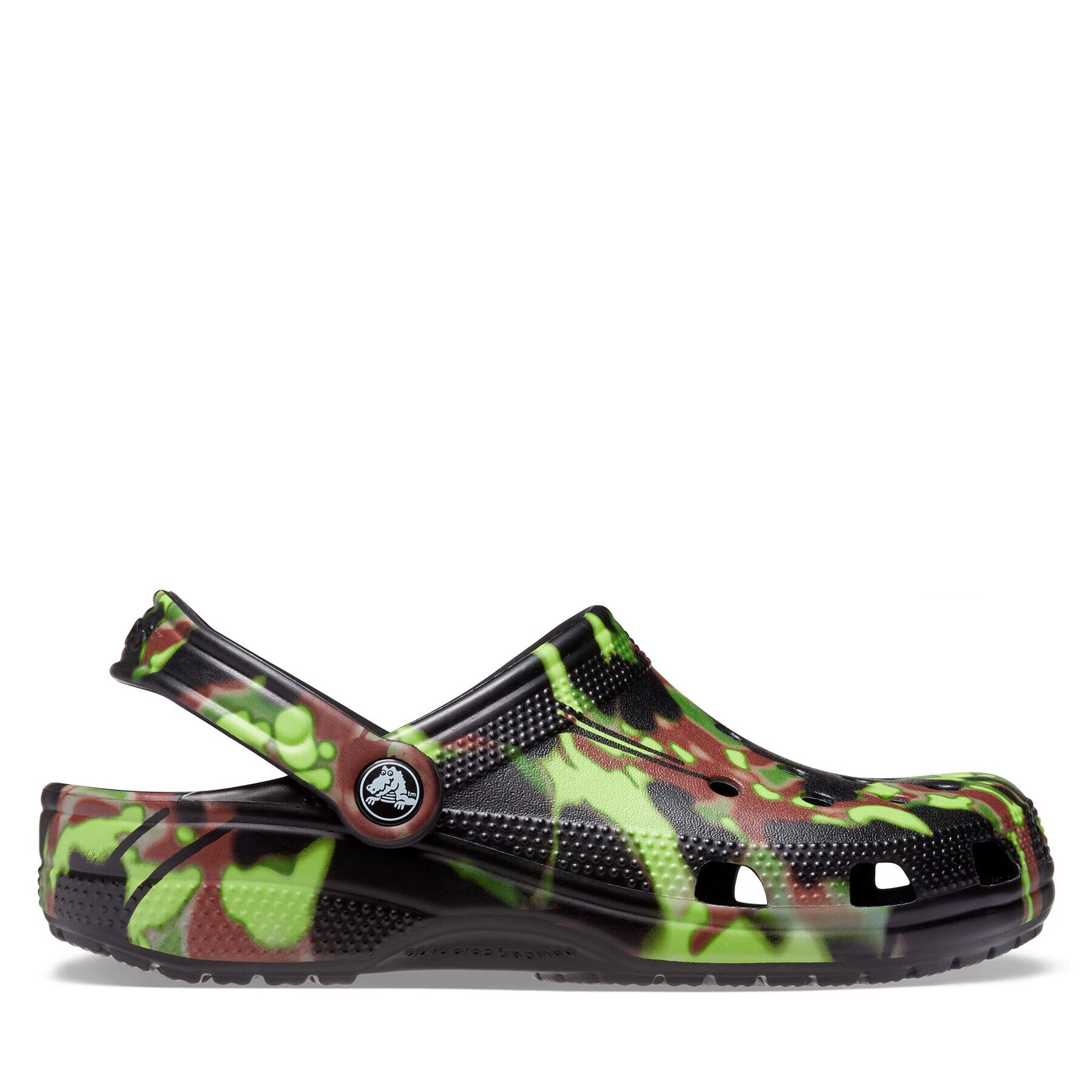 Crocs Чехли Classic Spray Camo Clog 208261 Черен - Pepit.bg
