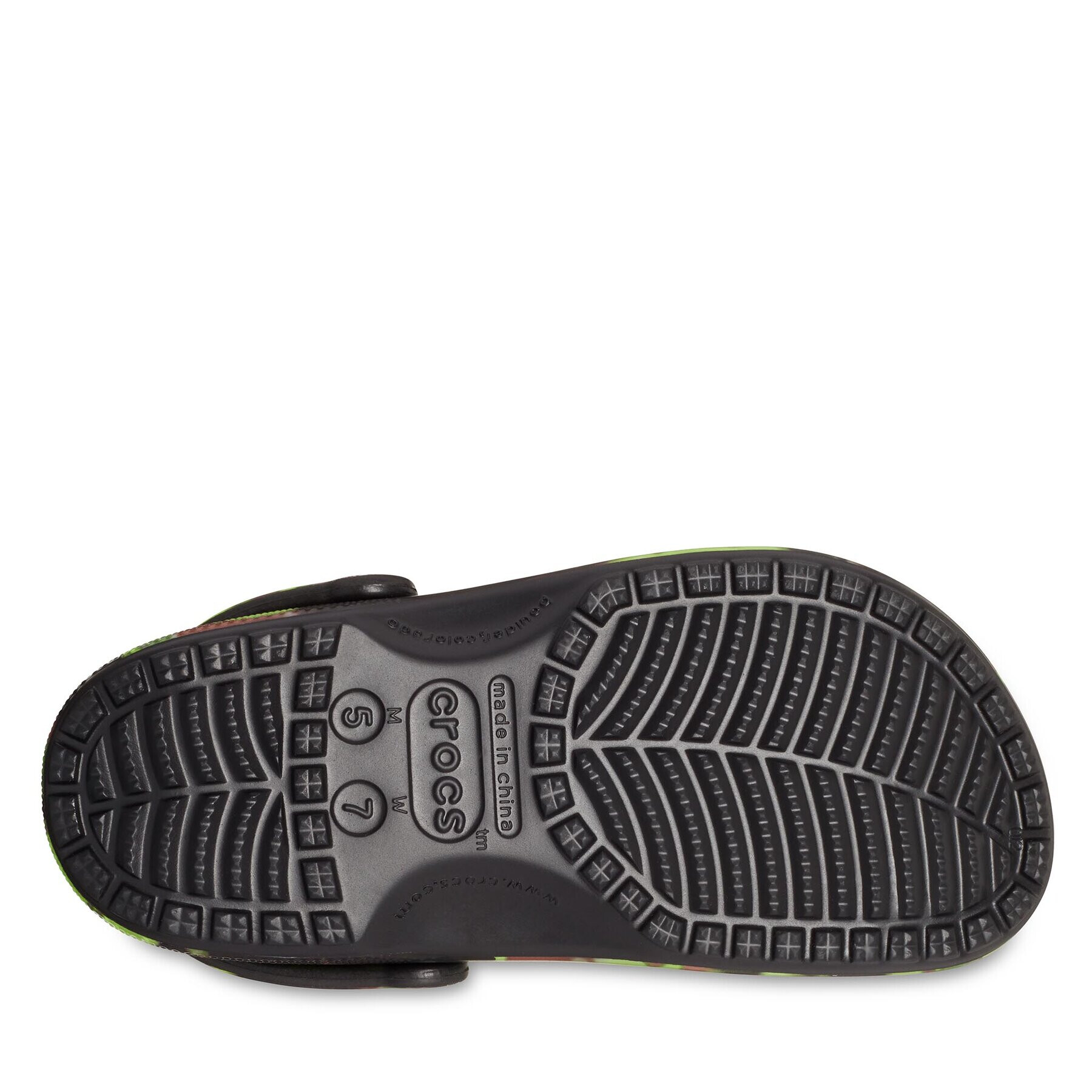 Crocs Чехли Classic Spray Camo Clog 208261 Черен - Pepit.bg