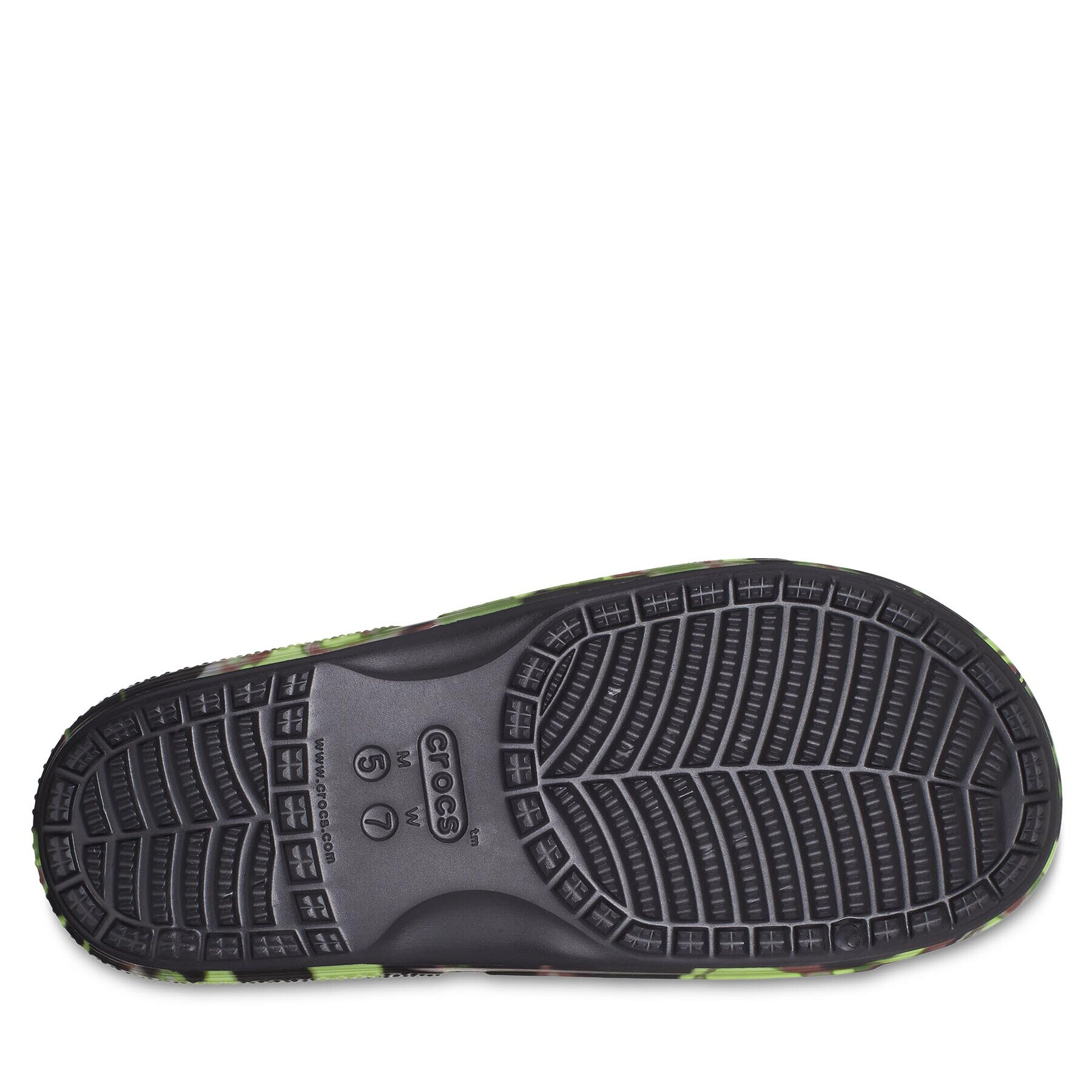 Crocs Чехли Classic Spray Camo Slide 208252 Черен - Pepit.bg