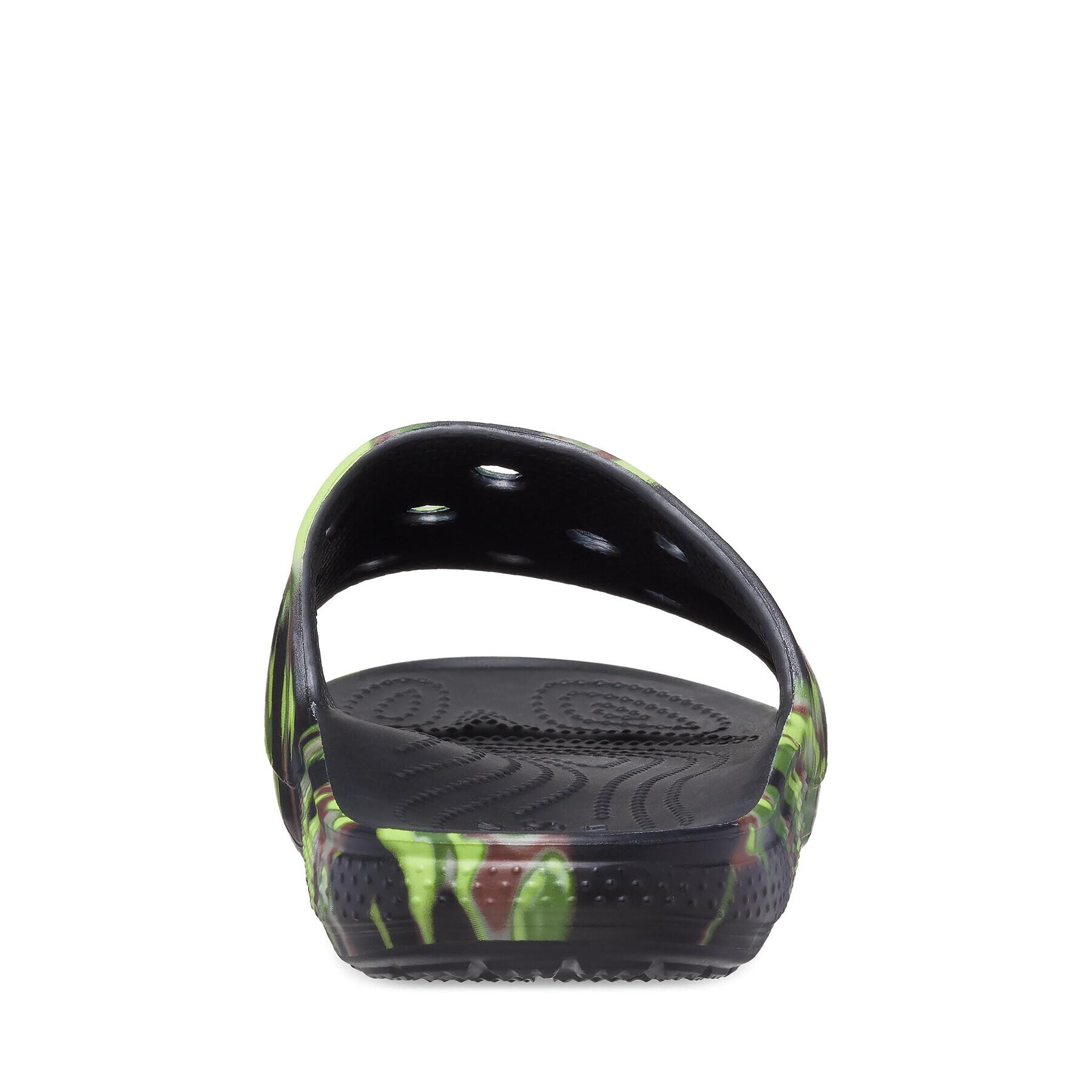 Crocs Чехли Classic Spray Camo Slide 208252 Черен - Pepit.bg