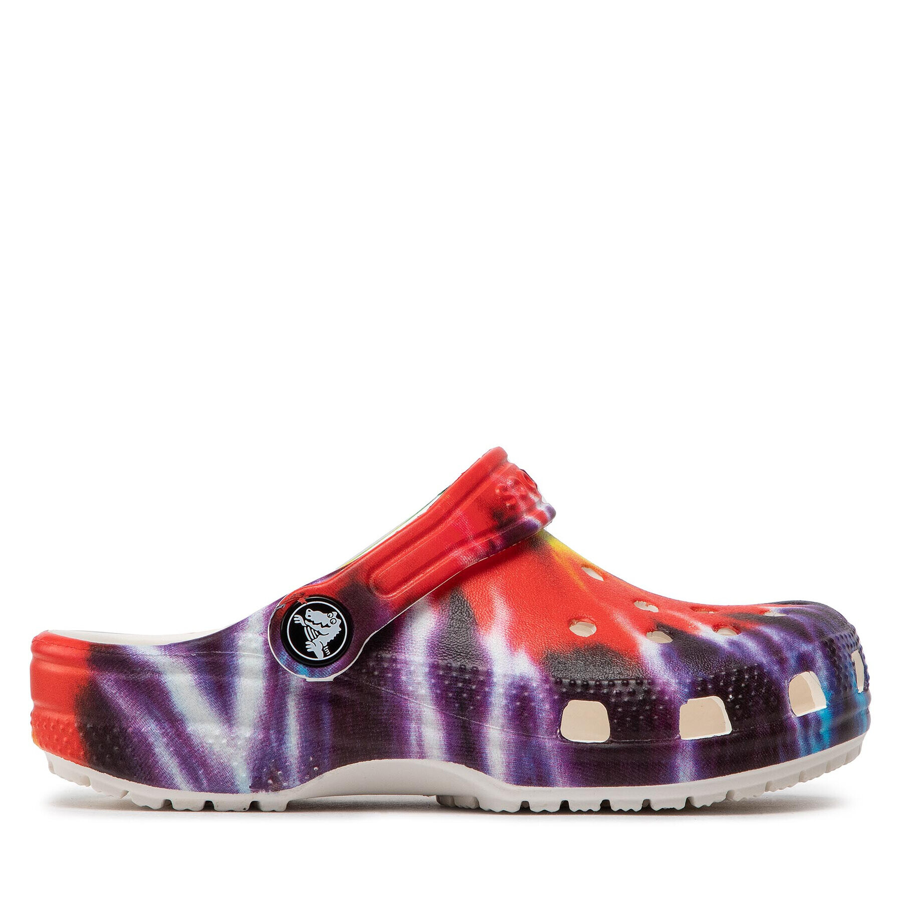 Crocs Чехли Classic Tiedye Graphic Clog K 206995 Цветен - Pepit.bg