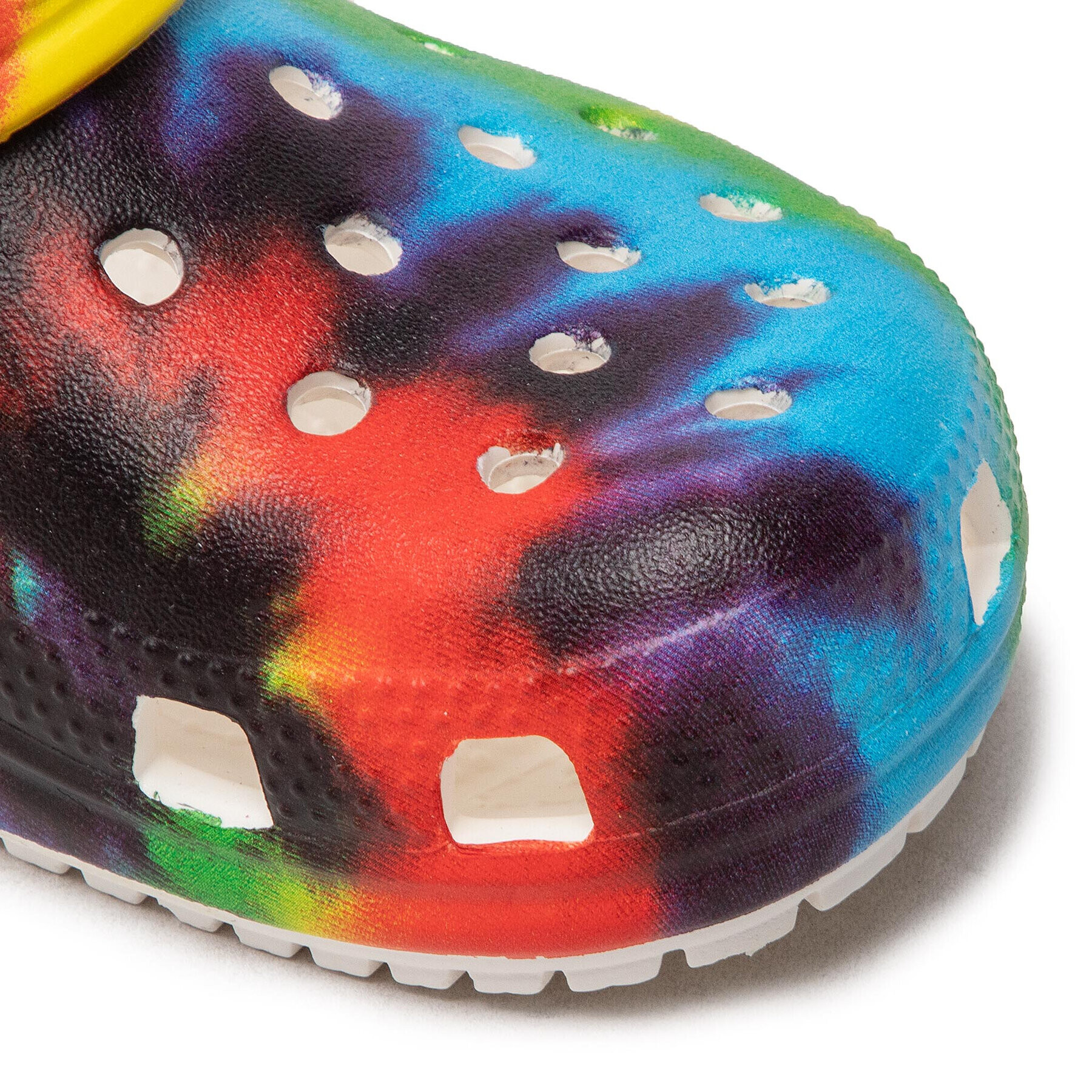 Crocs Чехли Classic Tiedye Graphic Clog K 206995 Цветен - Pepit.bg