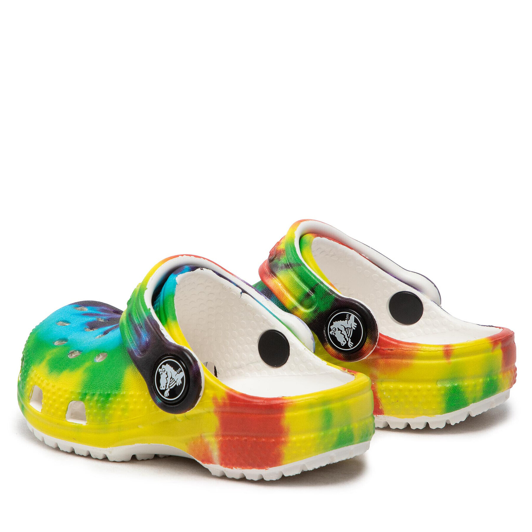 Crocs Чехли Classic Tiedye Graphic Clog T 206994 Цветен - Pepit.bg