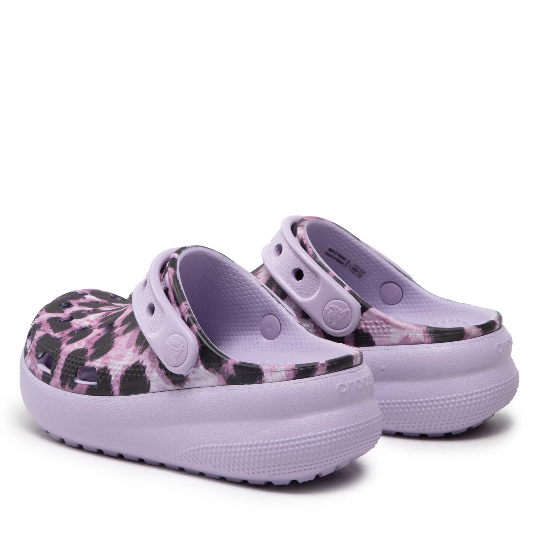 Crocs Чехли Cls Animal Cutie 207838 Виолетов - Pepit.bg
