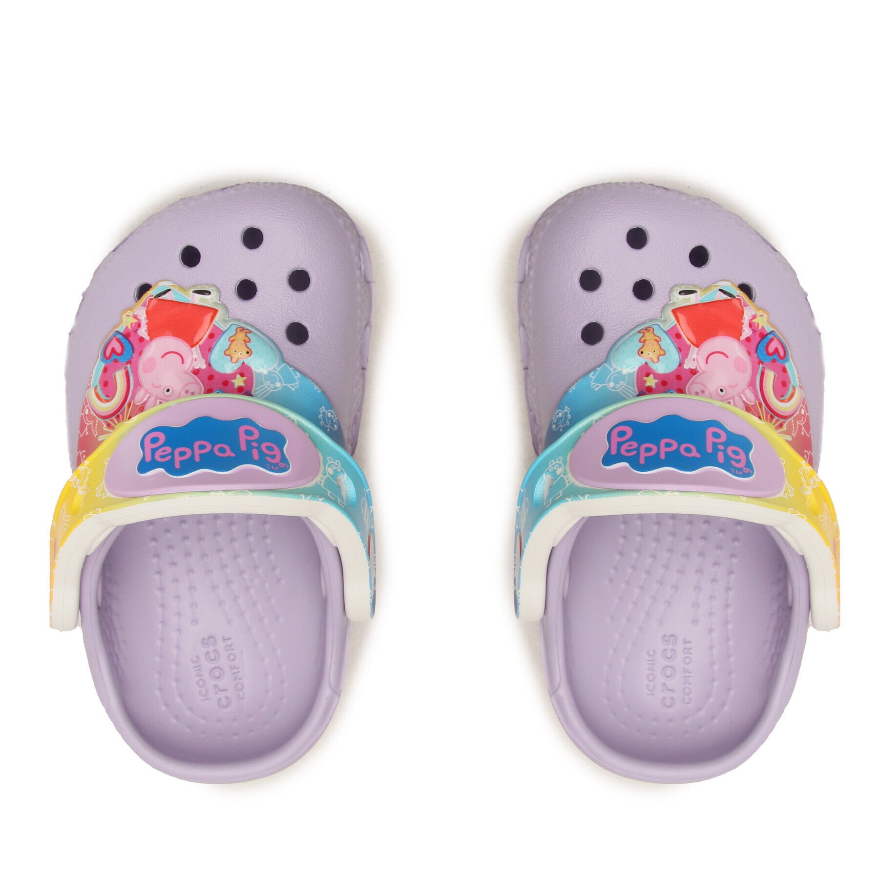 Crocs Чехли Cls Fl Iam Peppa Pig Cgt 207915 Виолетов - Pepit.bg