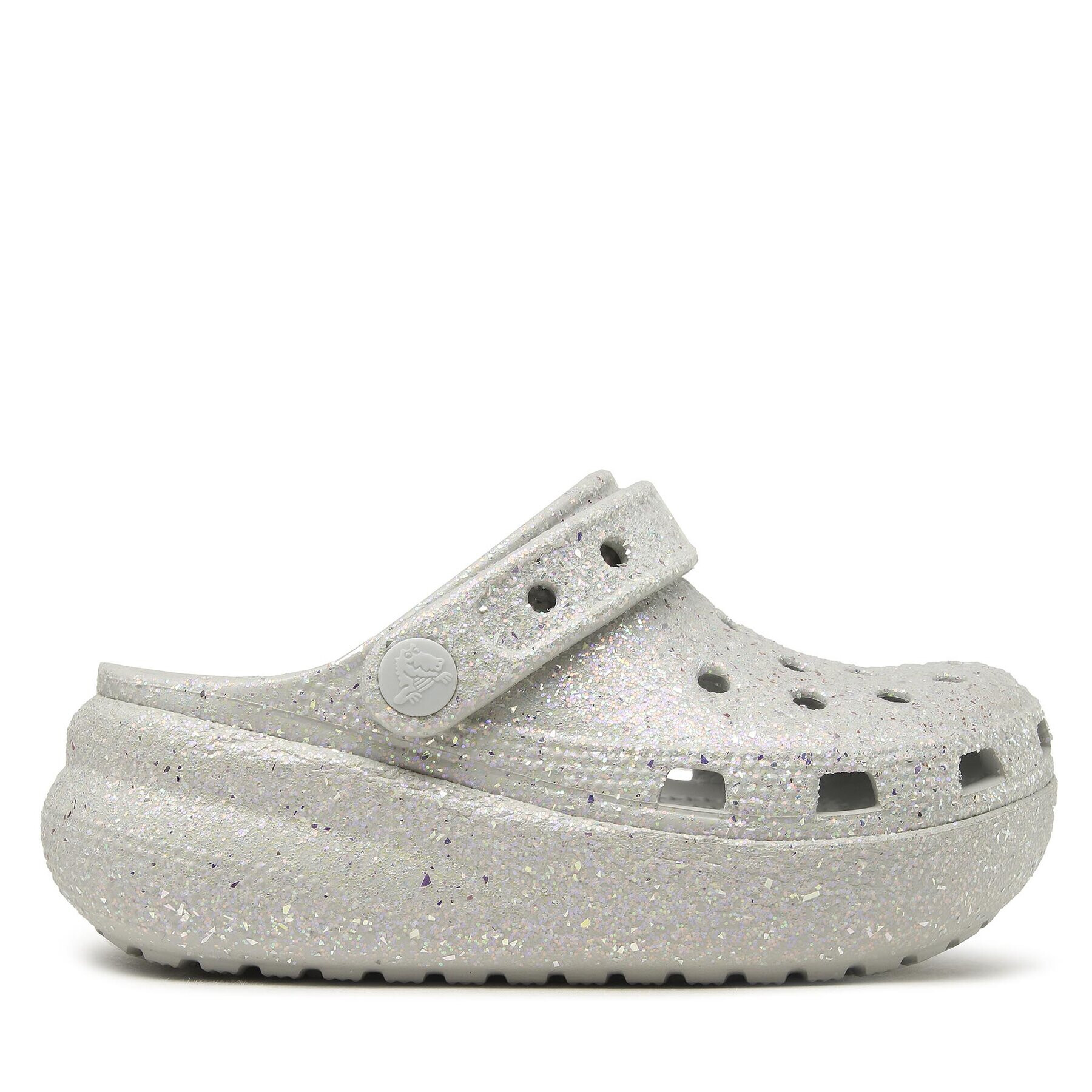 Crocs Чехли Cls Glitter Cutie Cgk 207834 Сив - Pepit.bg