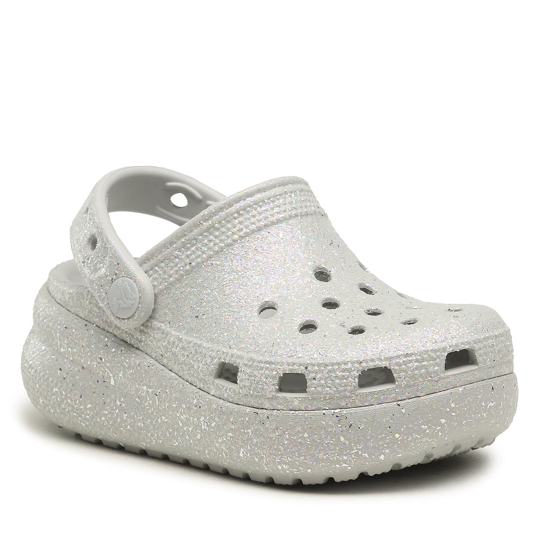 Crocs Чехли Cls Glitter Cutie Cgk 207834 Сив - Pepit.bg