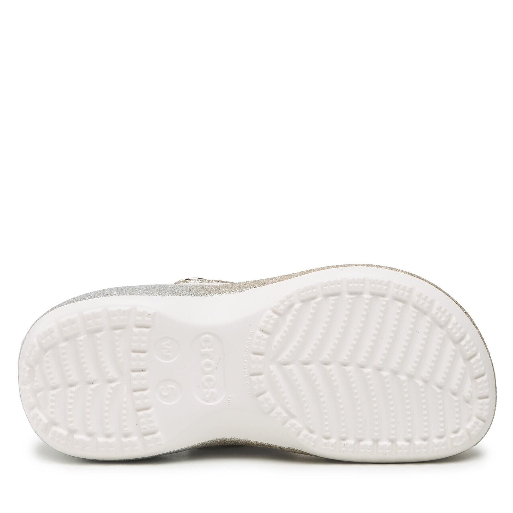 Crocs Чехли Clscplatform Ombreglitterclogw 207933 Златист - Pepit.bg