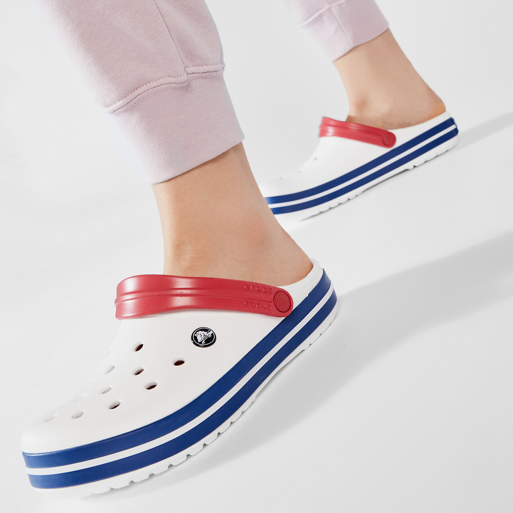 Crocs Чехли Crocband 11016 Бял - Pepit.bg