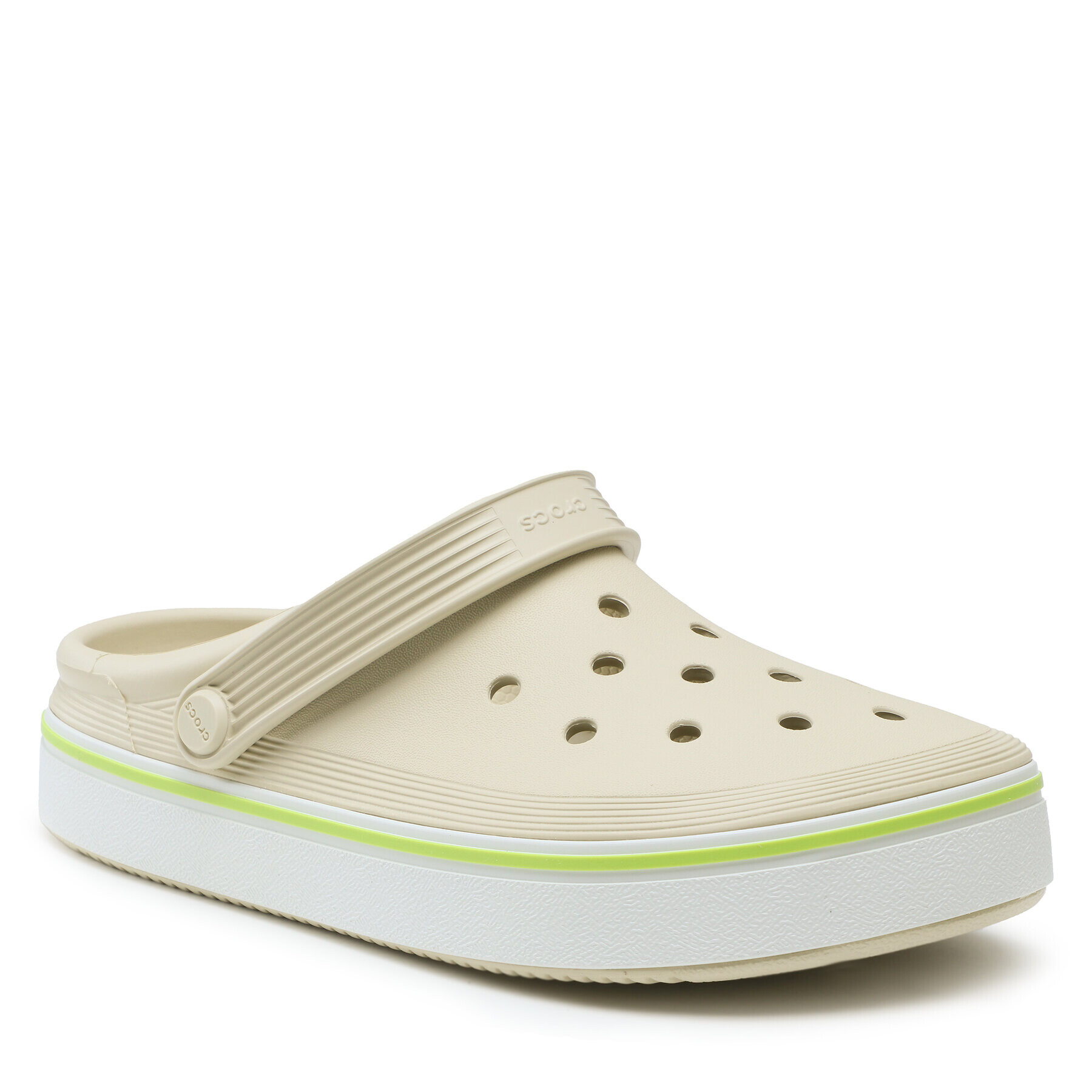 Crocs Чехли Crocband Clean Clog 208371 Бежов - Pepit.bg