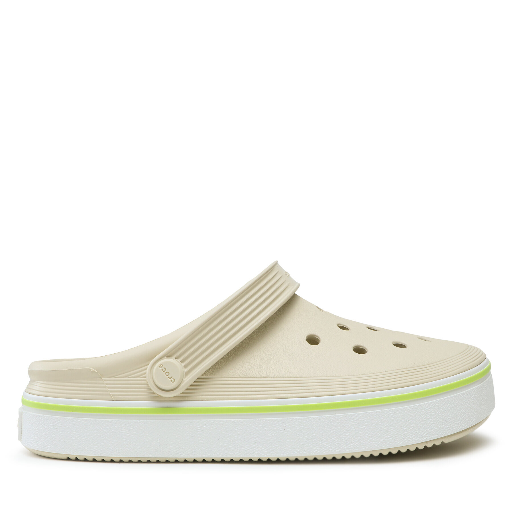 Crocs Чехли Crocband Clean Clog 208371 Бежов - Pepit.bg