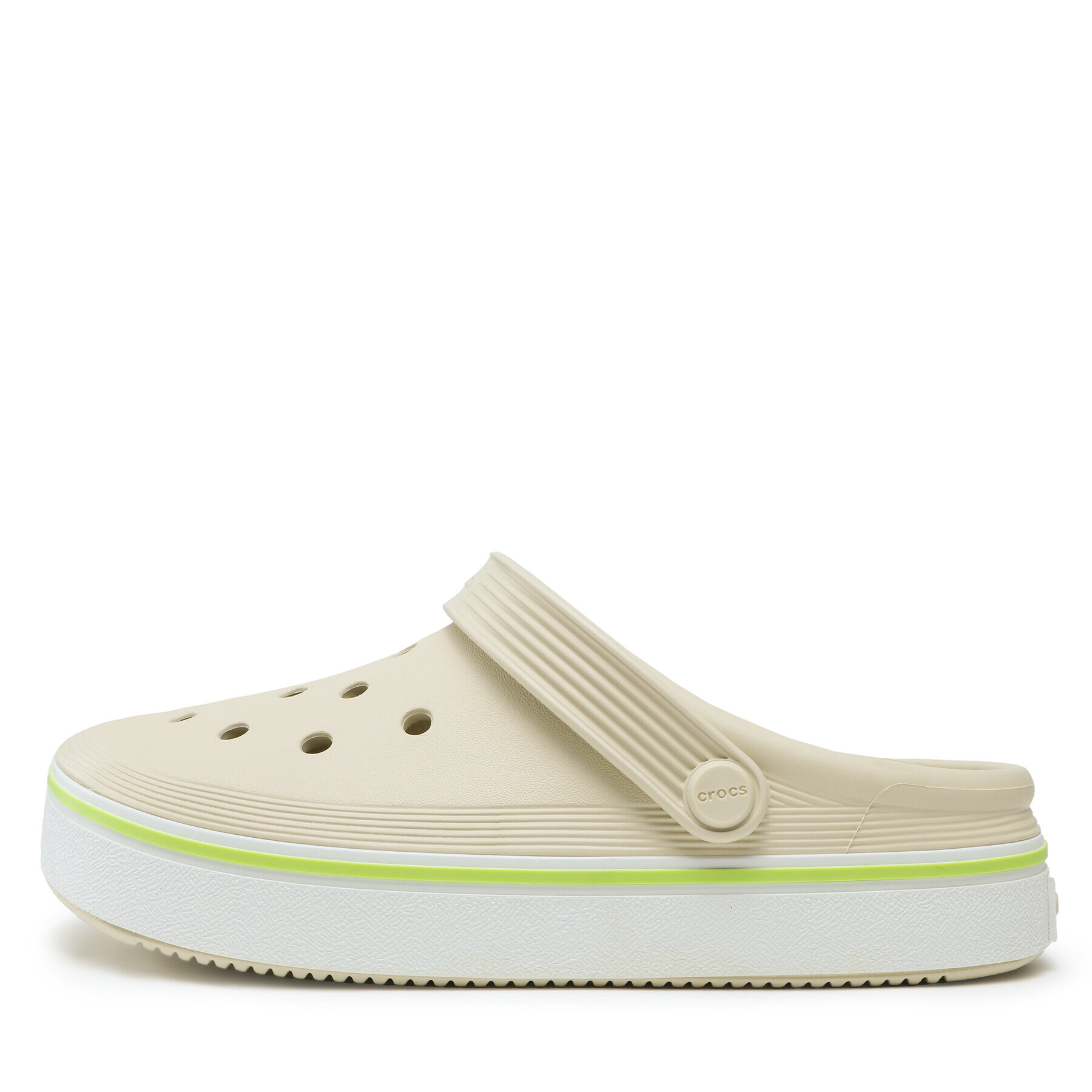 Crocs Чехли Crocband Clean Clog 208371 Бежов - Pepit.bg