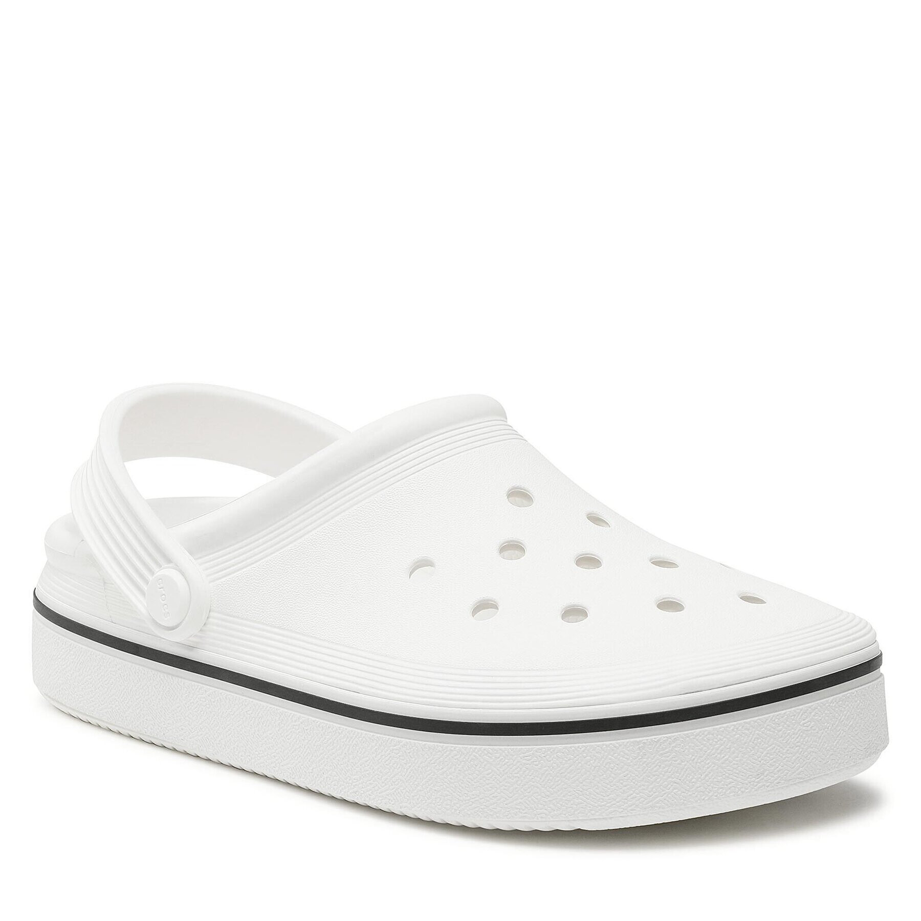 Crocs Чехли Crocband Clean Clog 208371 Бял - Pepit.bg