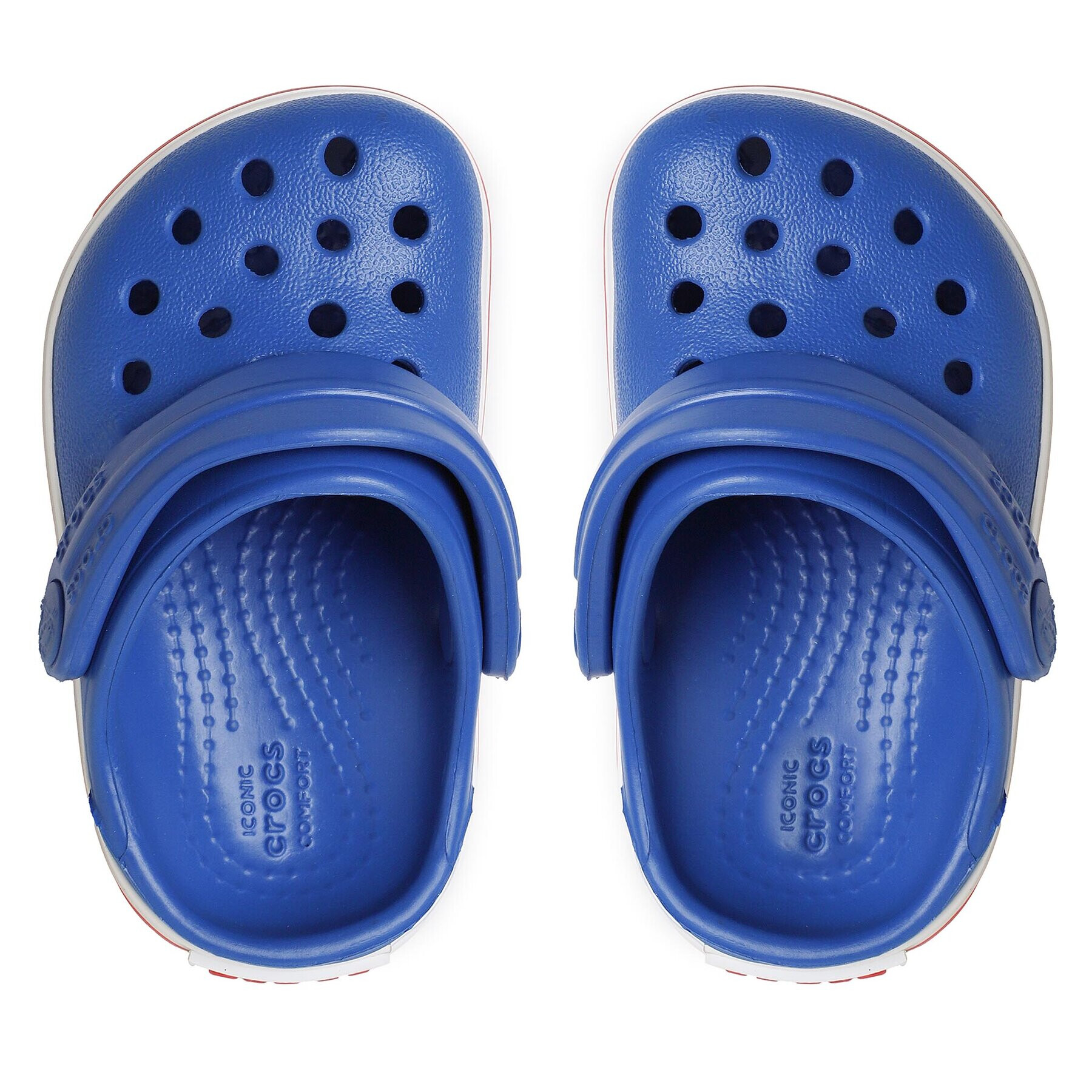 Crocs Чехли Crocband Clog T 207005 Тъмносин - Pepit.bg