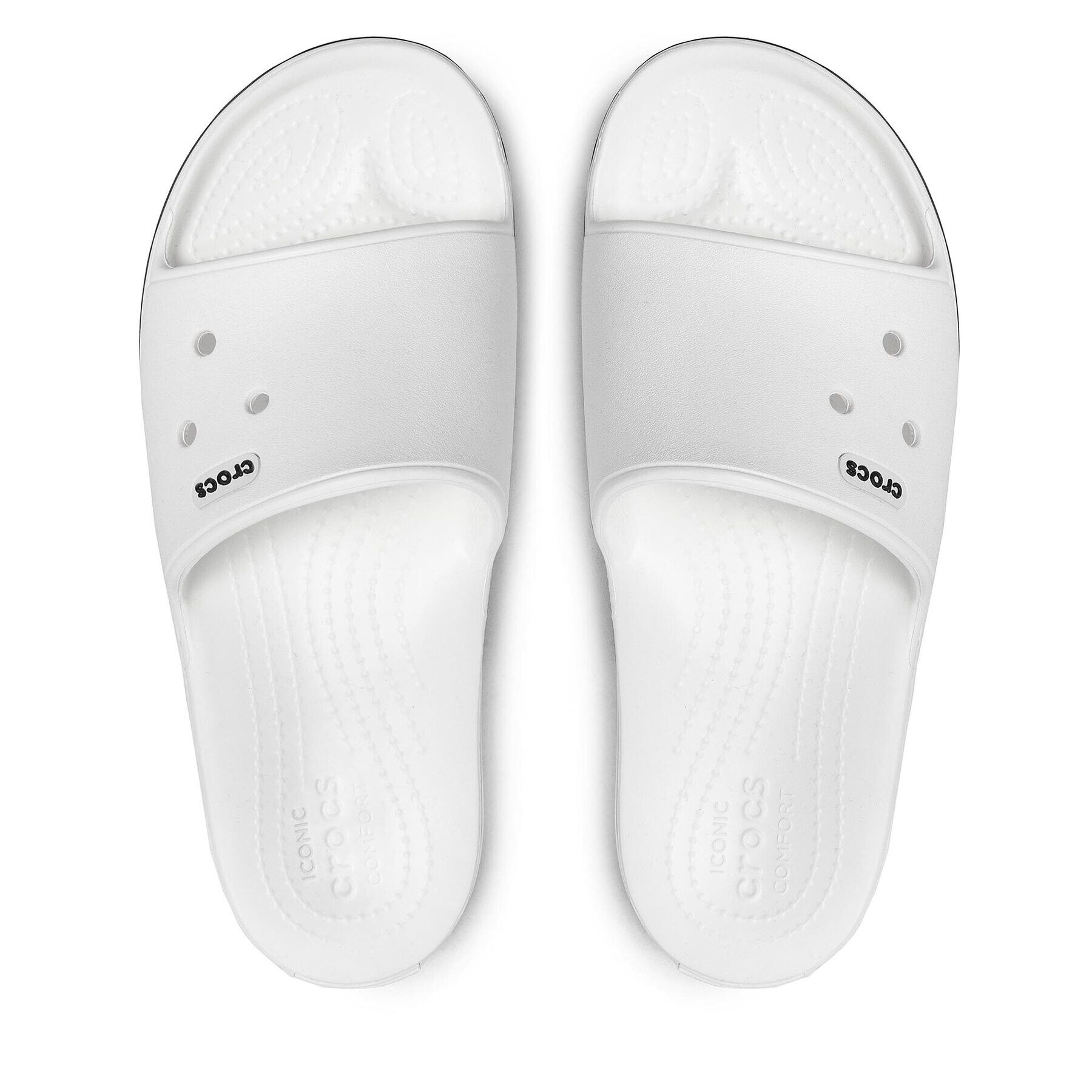 Crocs Чехли Crocband III Slide 205733 Бял - Pepit.bg