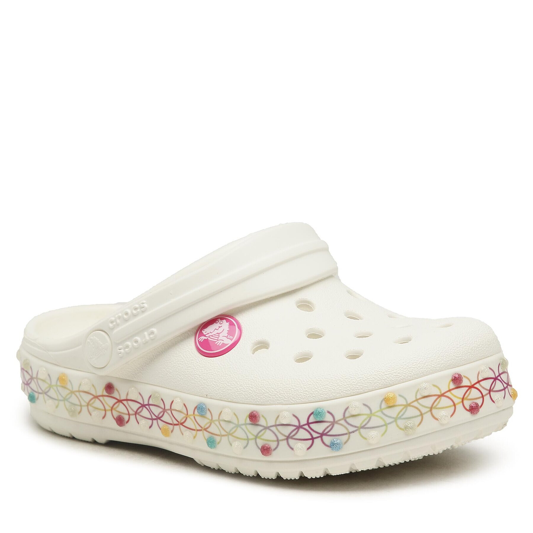 Crocs Чехли Crocband Stretch 208270 Бял - Pepit.bg