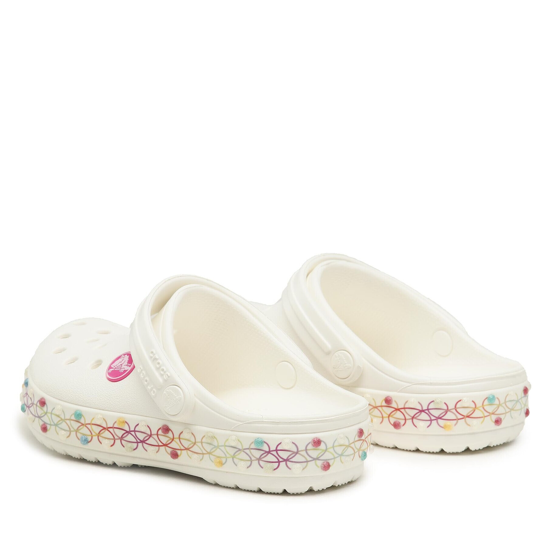 Crocs Чехли Crocband Stretch 208270 Бял - Pepit.bg