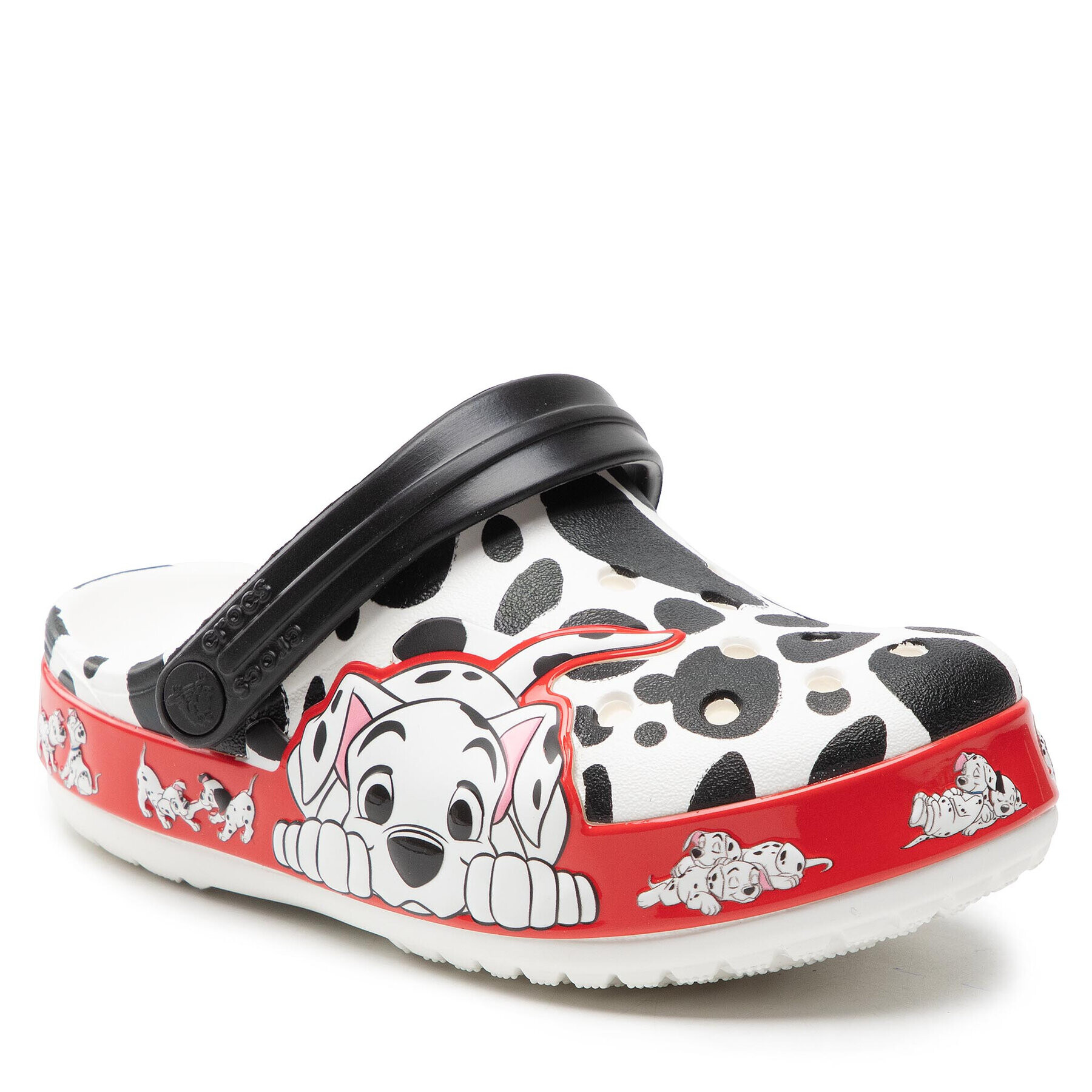 Crocs Чехли Fl 101 Dalmatians Clog K 207483 Бял - Pepit.bg