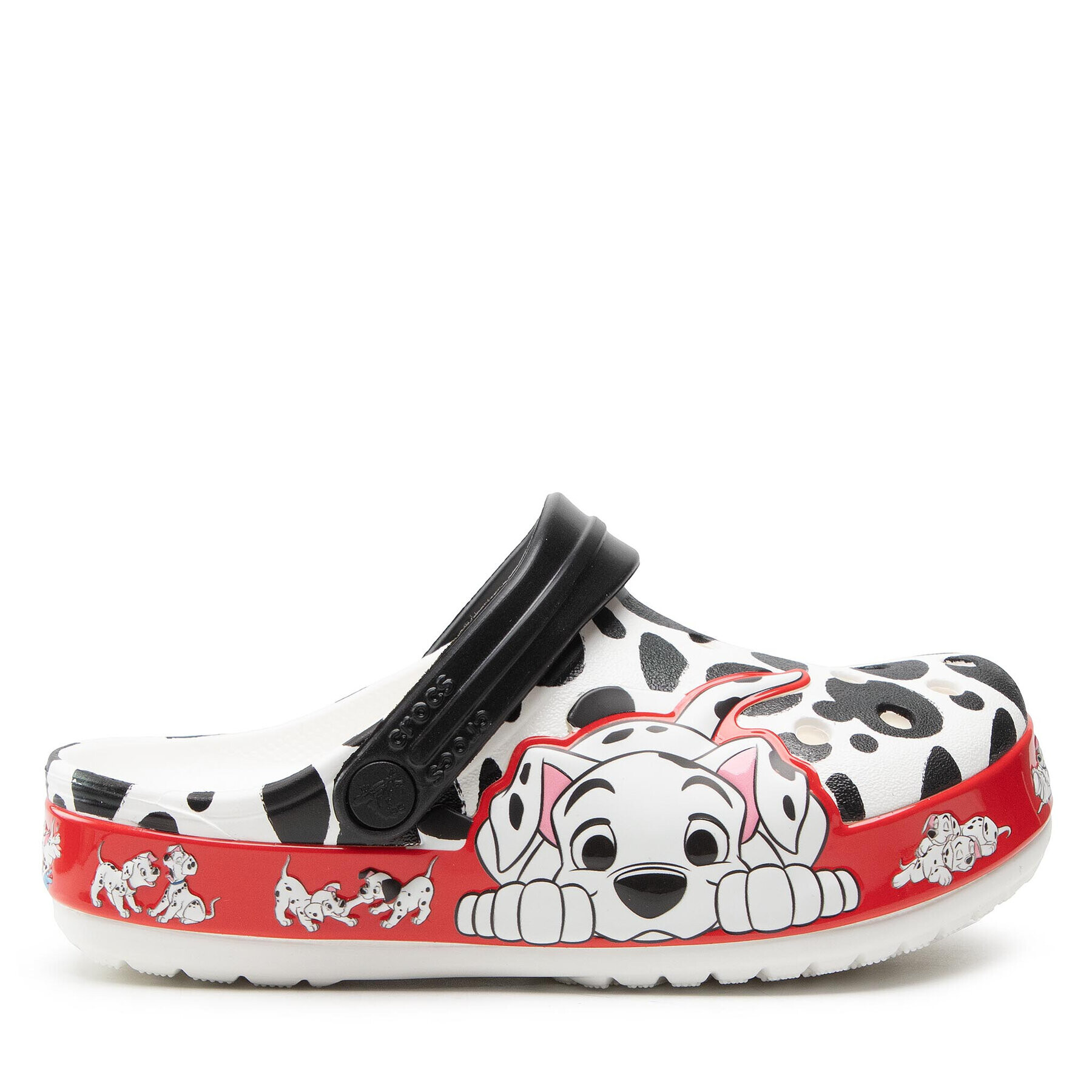 Crocs Чехли Fl 101 Dalmatians Clog K 207483 Бял - Pepit.bg