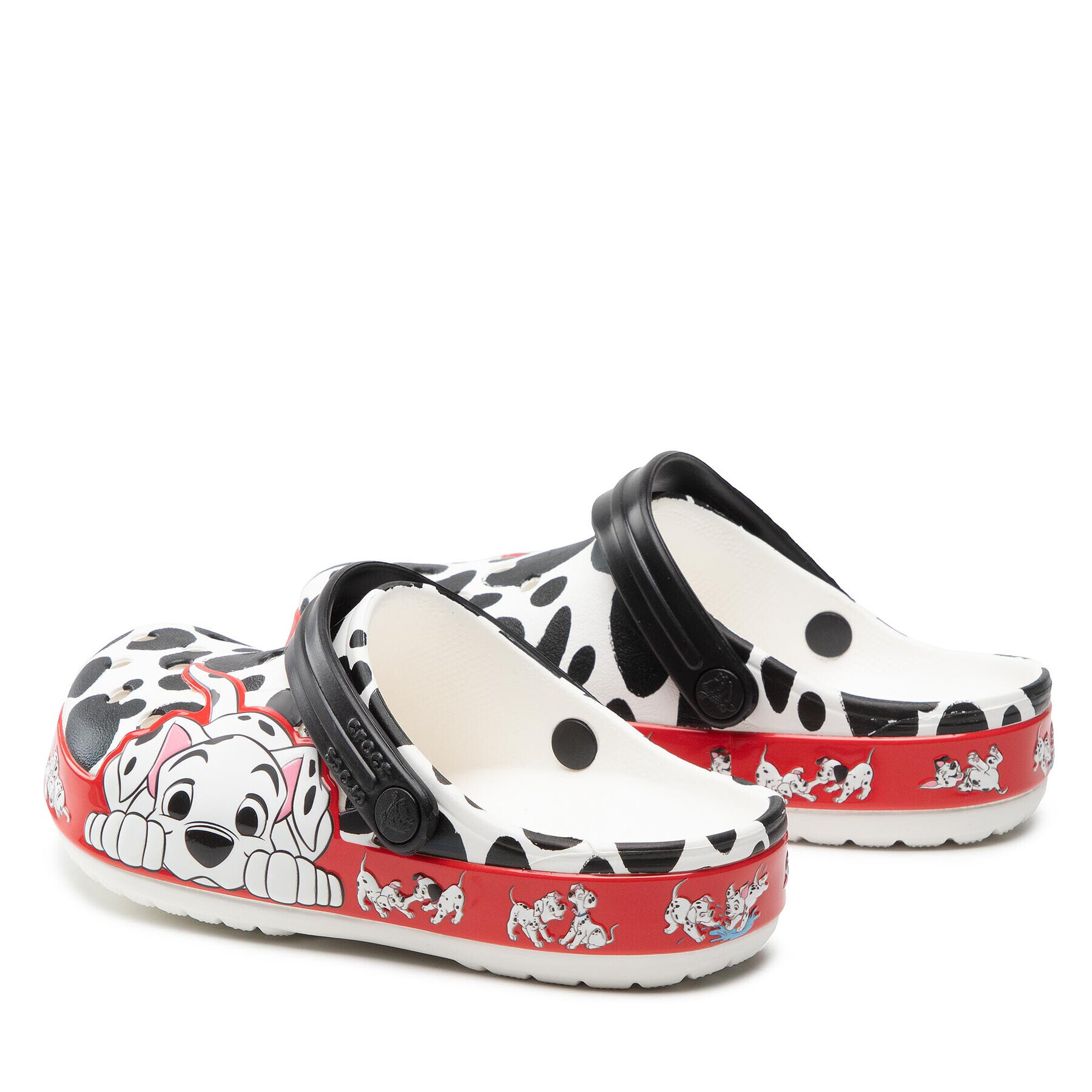 Crocs Чехли Fl 101 Dalmatians Clog K 207483 Бял - Pepit.bg