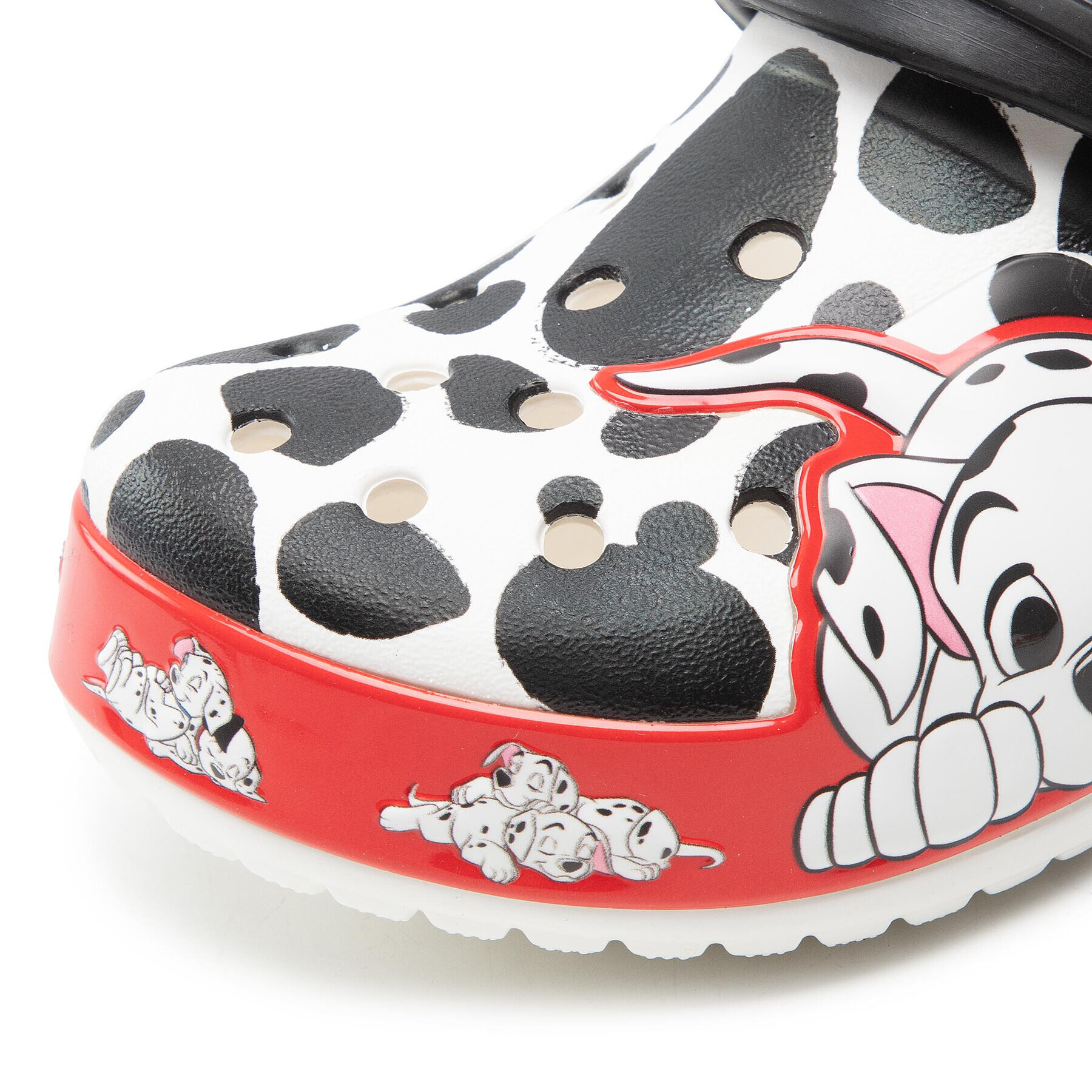 Crocs Чехли Fl 101 Dalmatians Clog K 207483 Бял - Pepit.bg