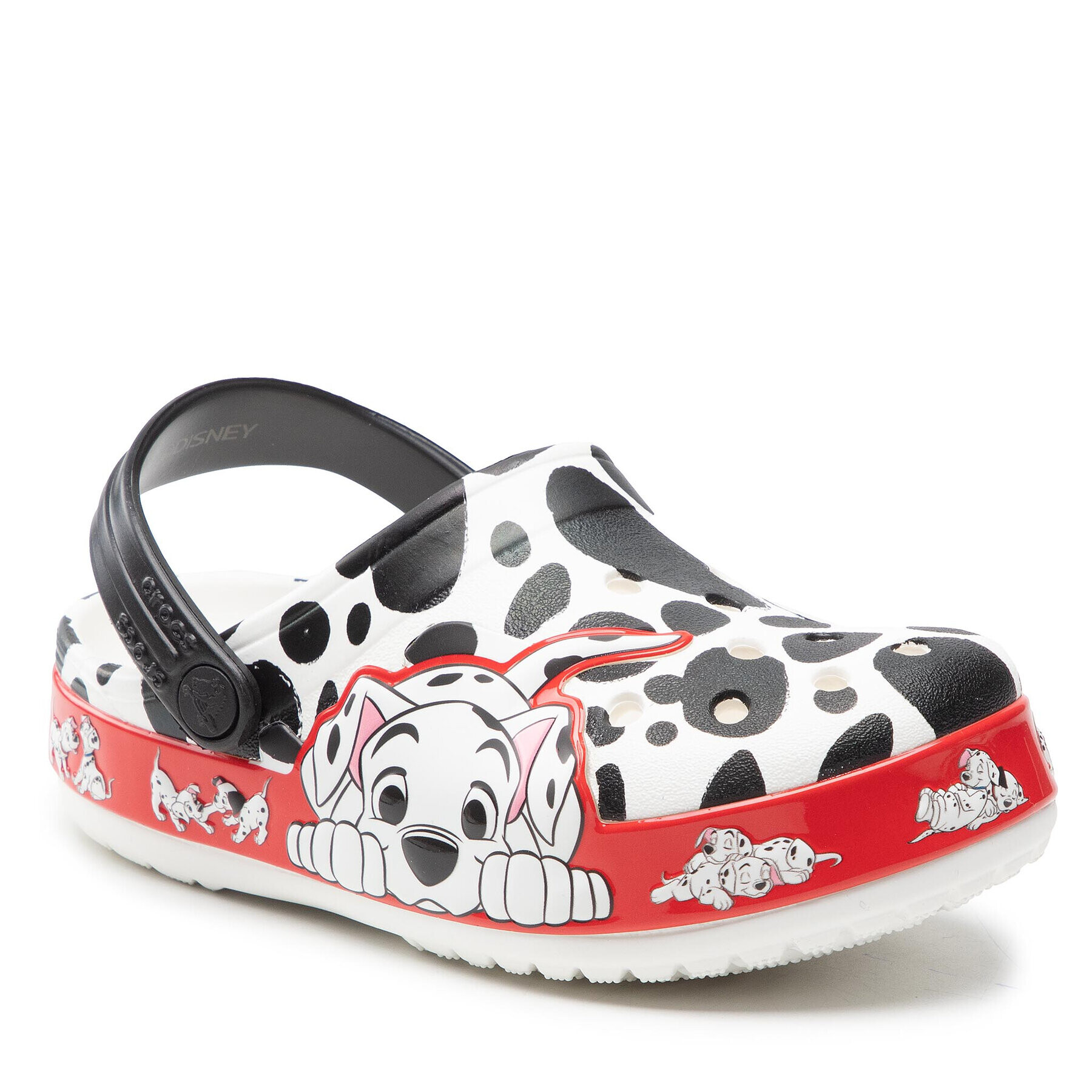 Crocs Чехли Fl 101 Dalmatians Clog K 207483 Бял - Pepit.bg