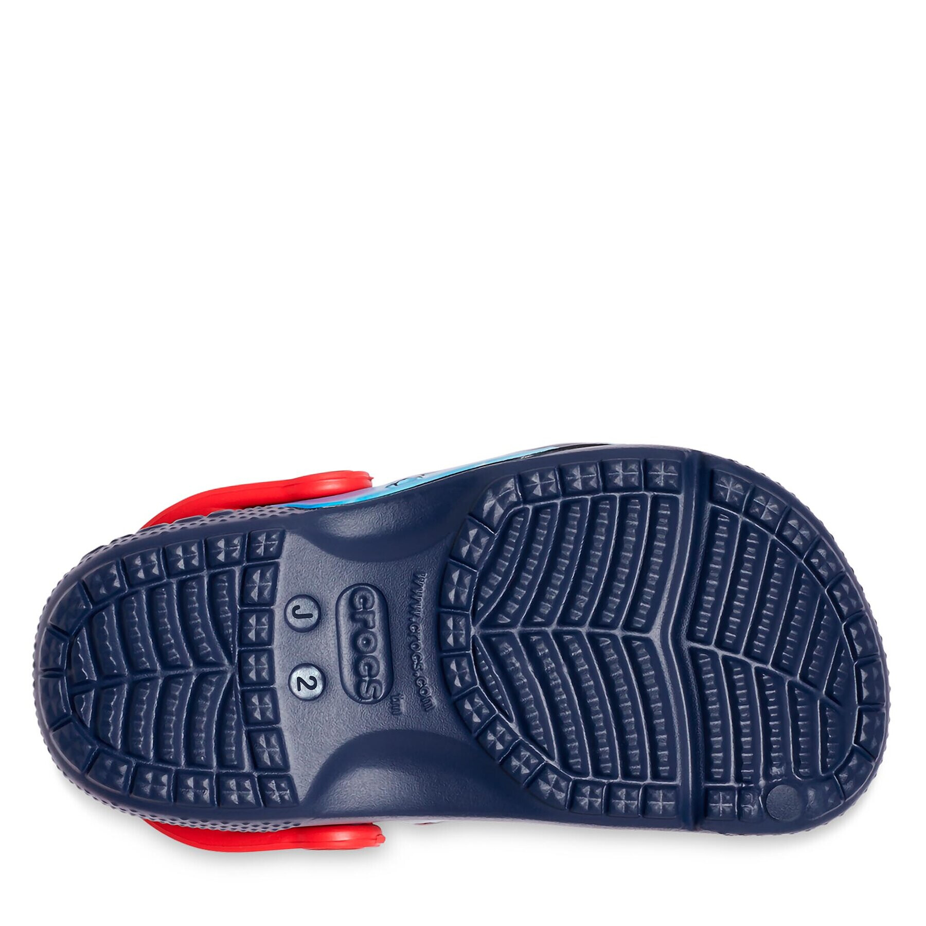 Crocs Чехли Fl Avengers Patch Clog 207069 Тъмносин - Pepit.bg