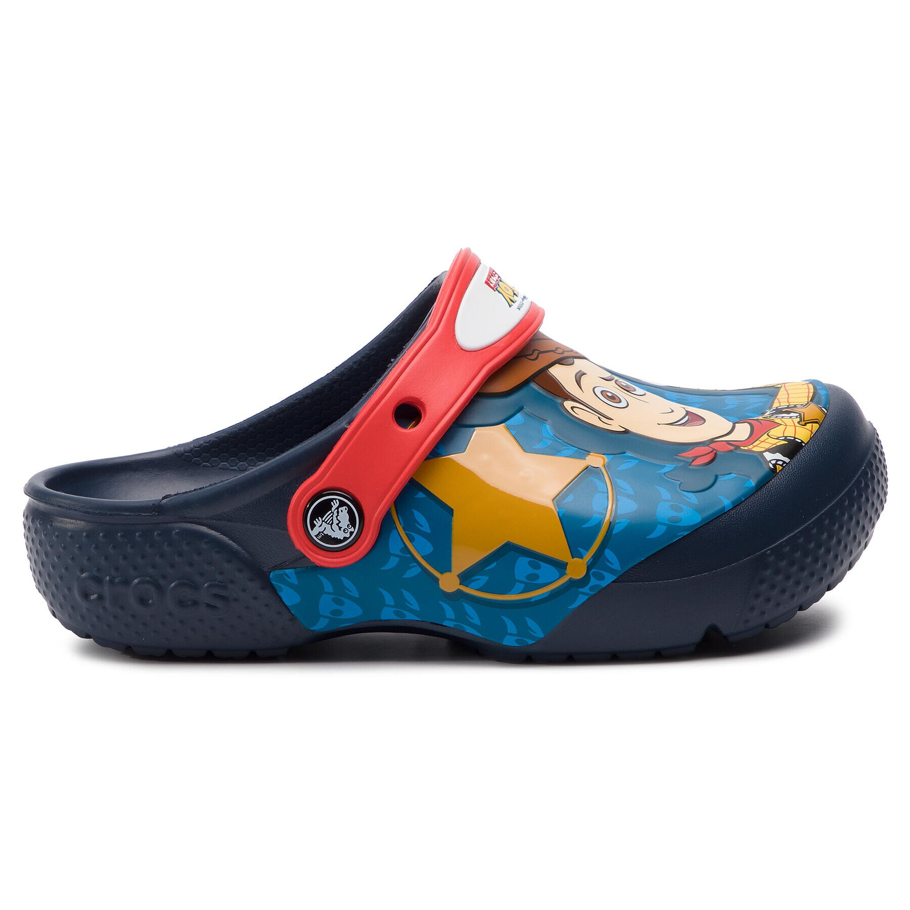 Crocs Чехли fl Buzz Woody 205493 Тъмносин - Pepit.bg