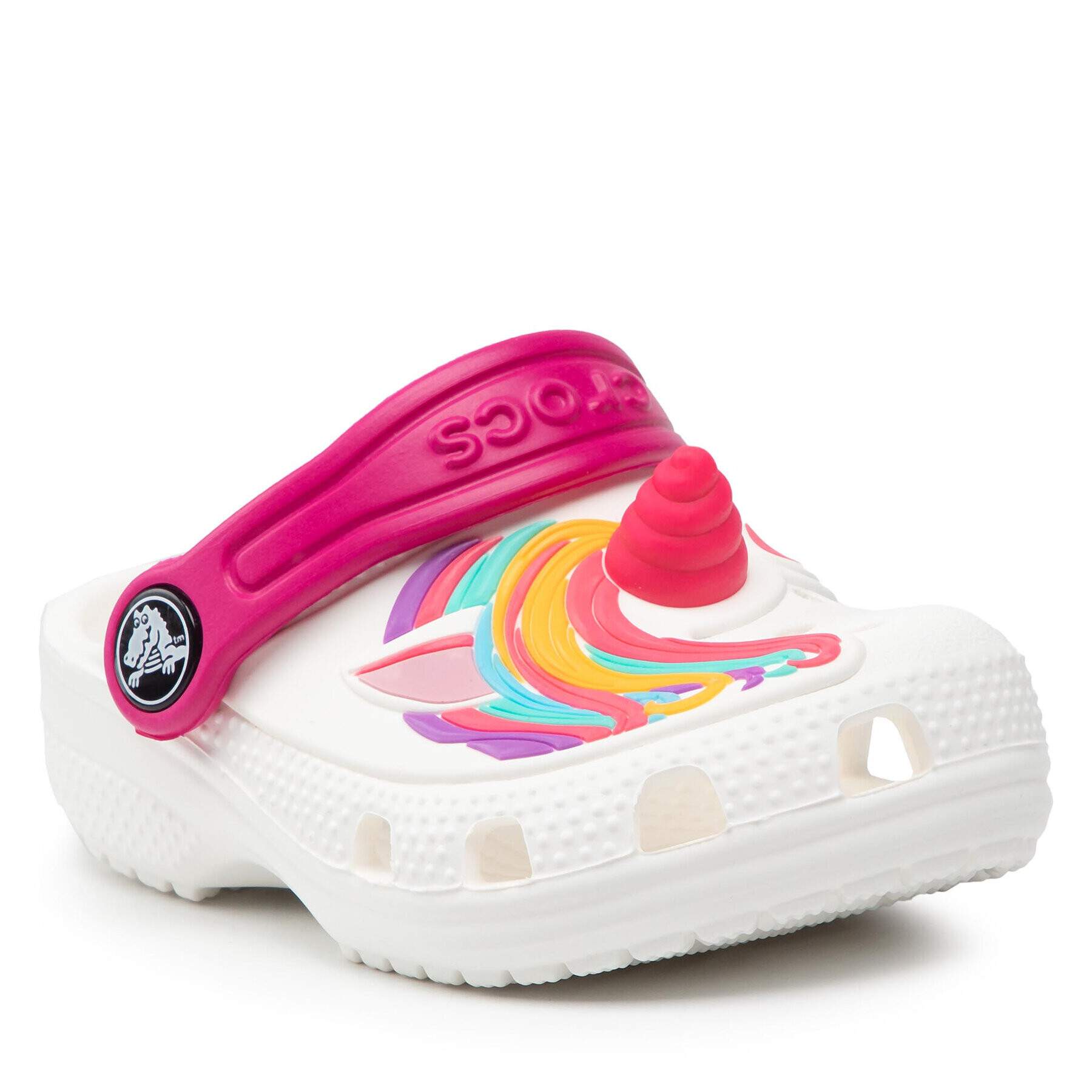 Crocs Чехли Fl Classic Iam Unicorn Clog 207073 Бял - Pepit.bg