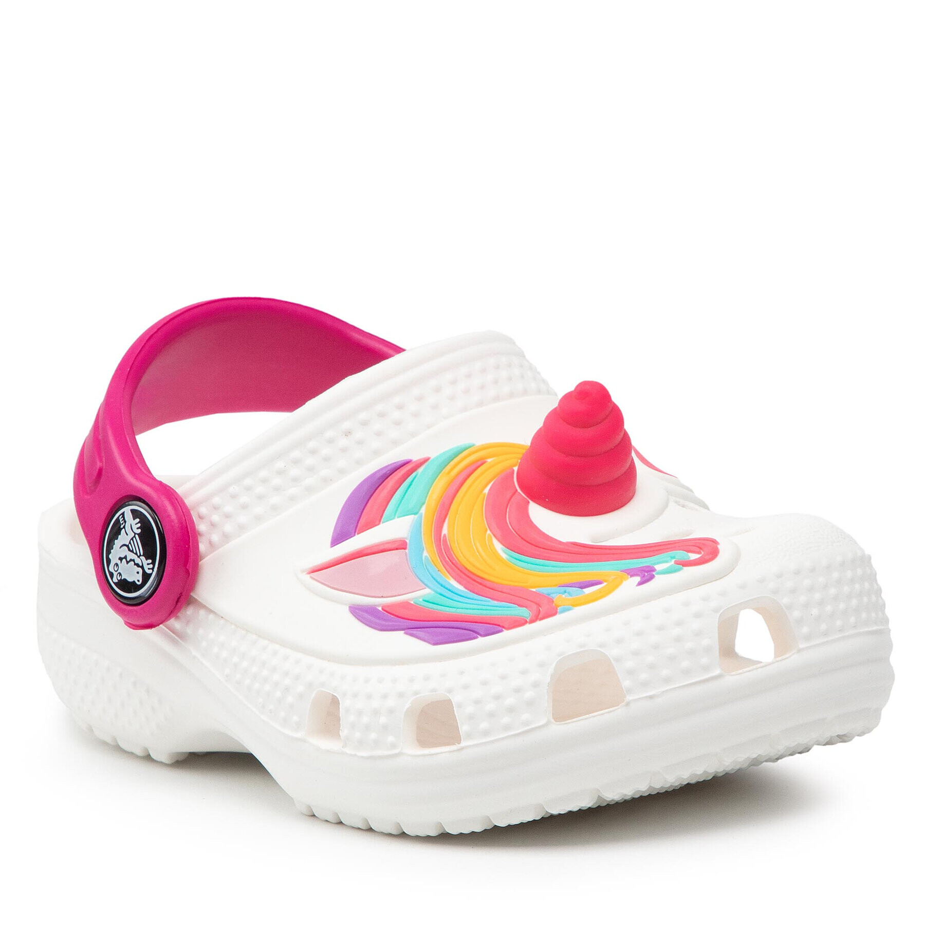 Crocs Чехли Fl Classic Iam Unicorn Clog 207073 Бял - Pepit.bg