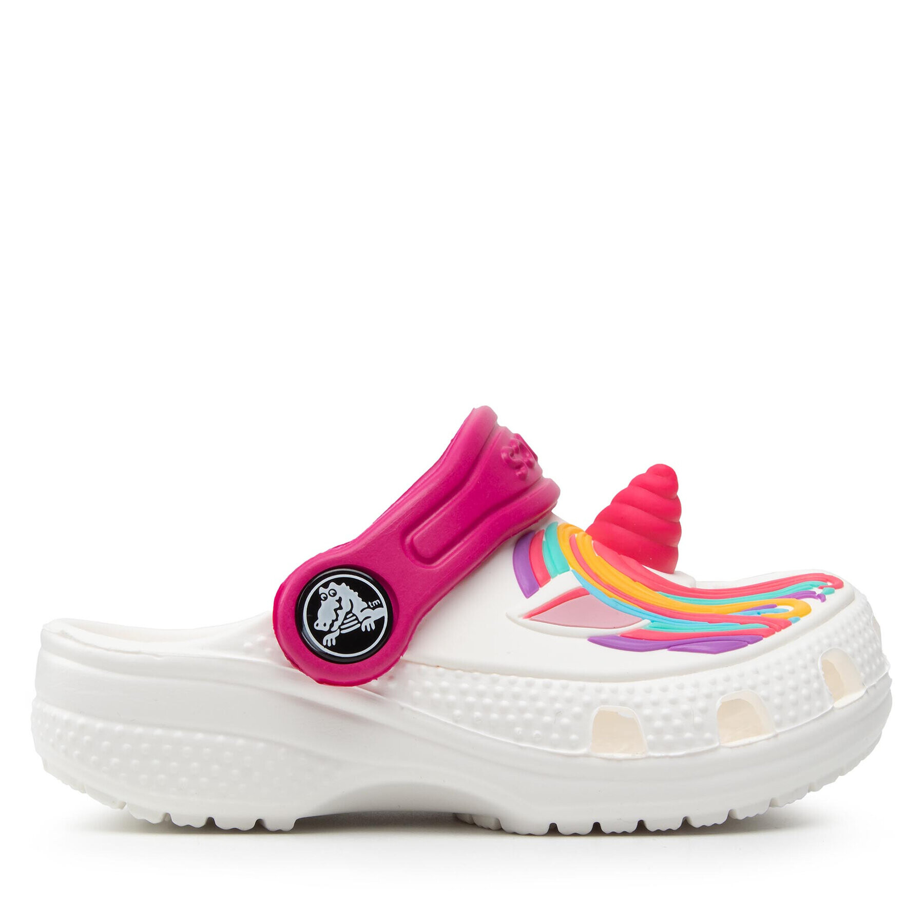 Crocs Чехли Fl Classic Iam Unicorn Clog 207073 Бял - Pepit.bg